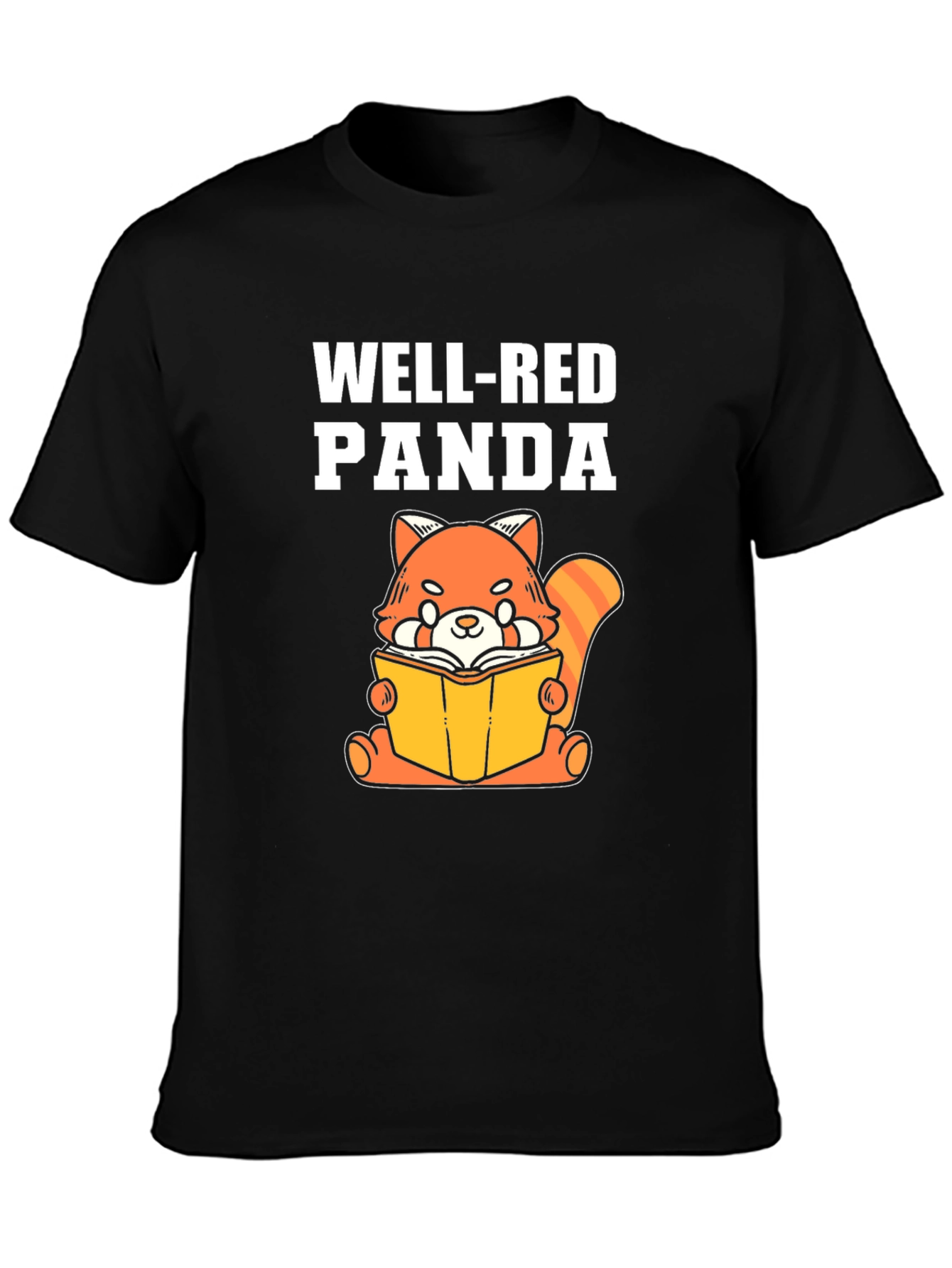 Well-Red Panda Graphic T-Shirt
