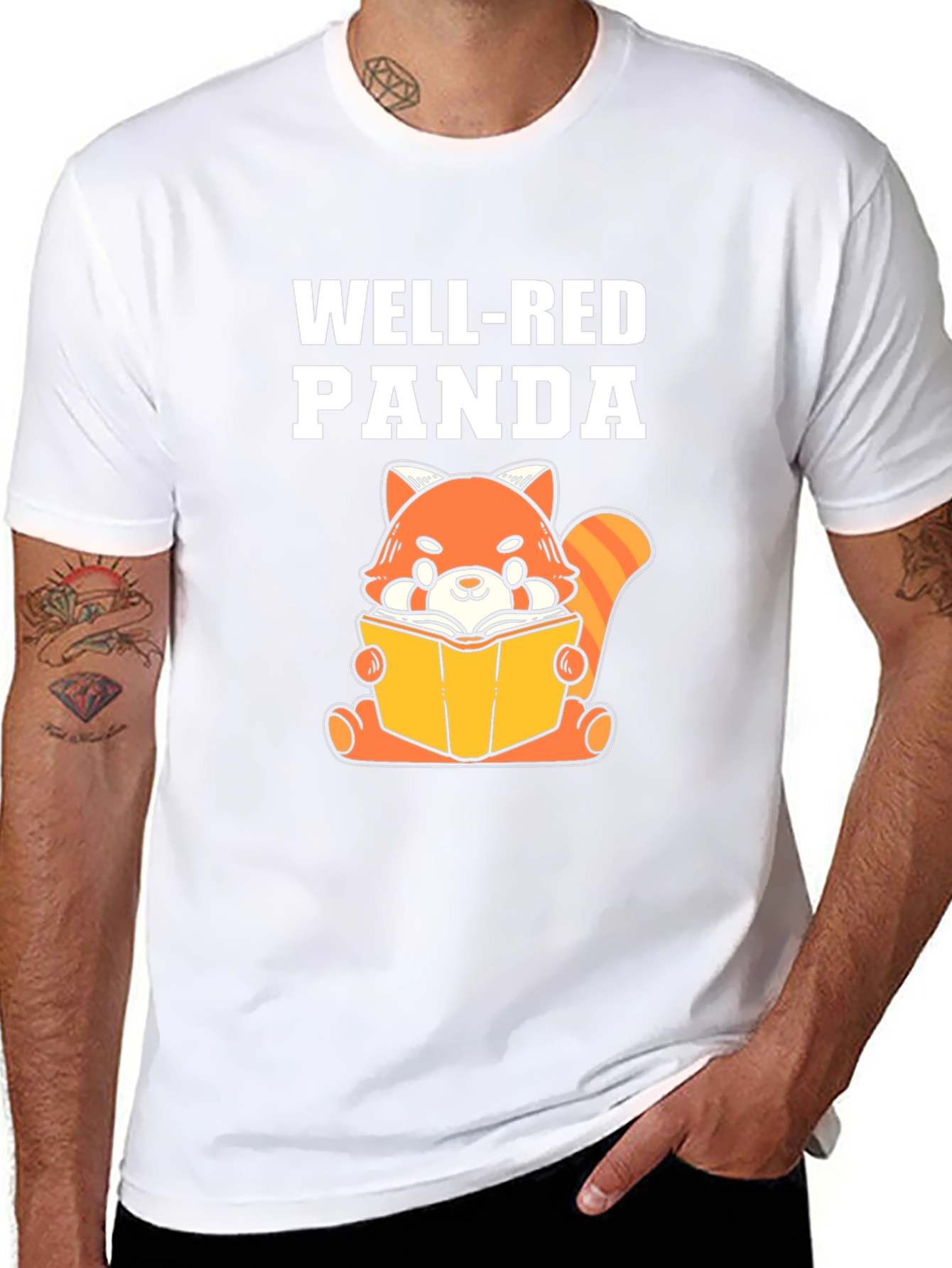 Well-Red Panda Graphic T-Shirt