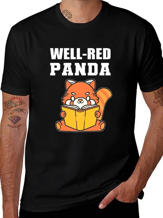 Well-Red Panda Graphic T-Shirt
