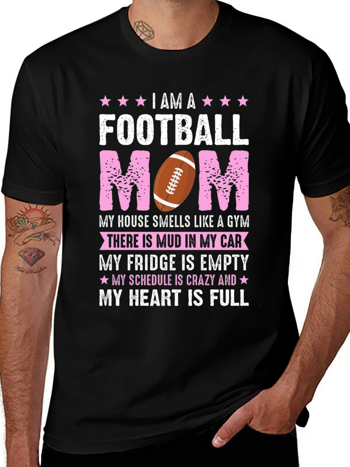 Football Mom Graphic Tee