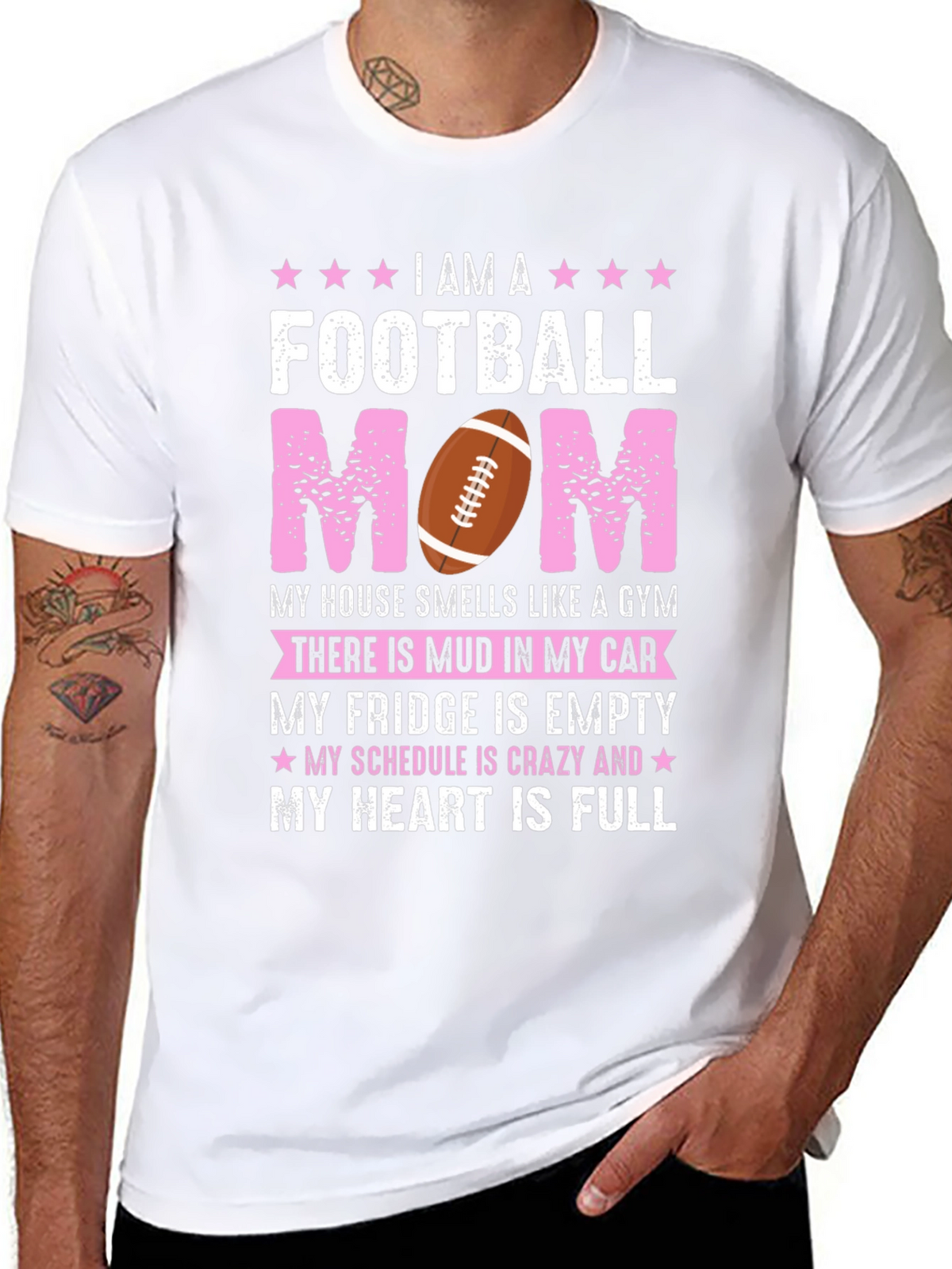 Football Mom Graphic Tee