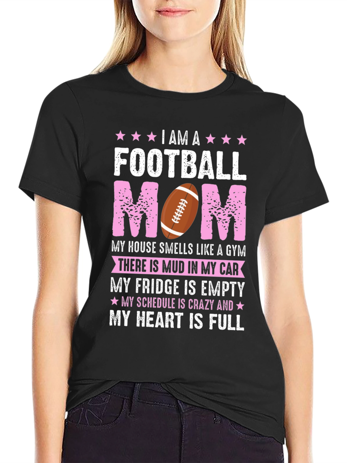 Football Mom Graphic Tee