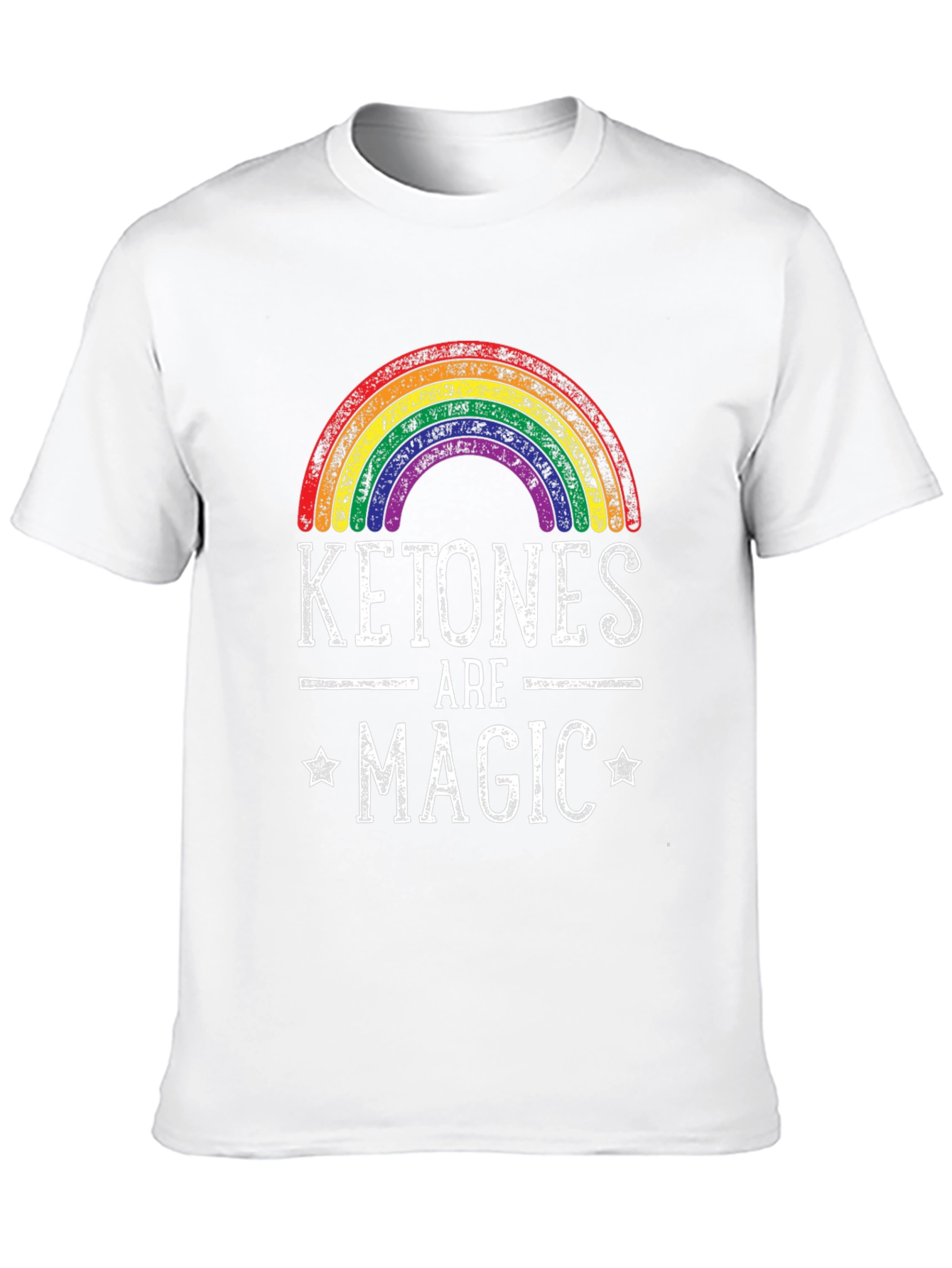Ketones Are Magic Rainbow Graphic T-Shirt