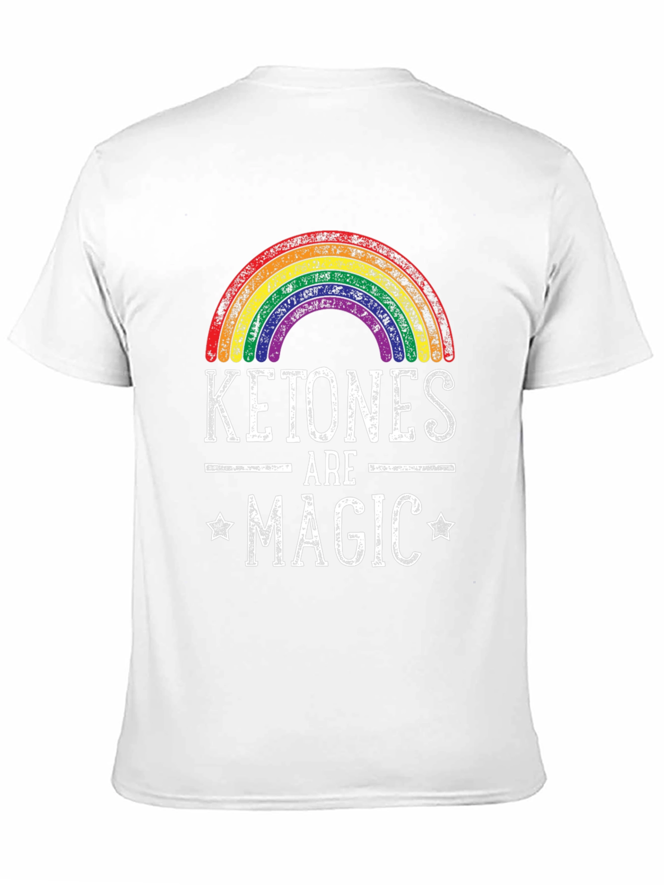 Ketones Are Magic Rainbow Graphic T-Shirt