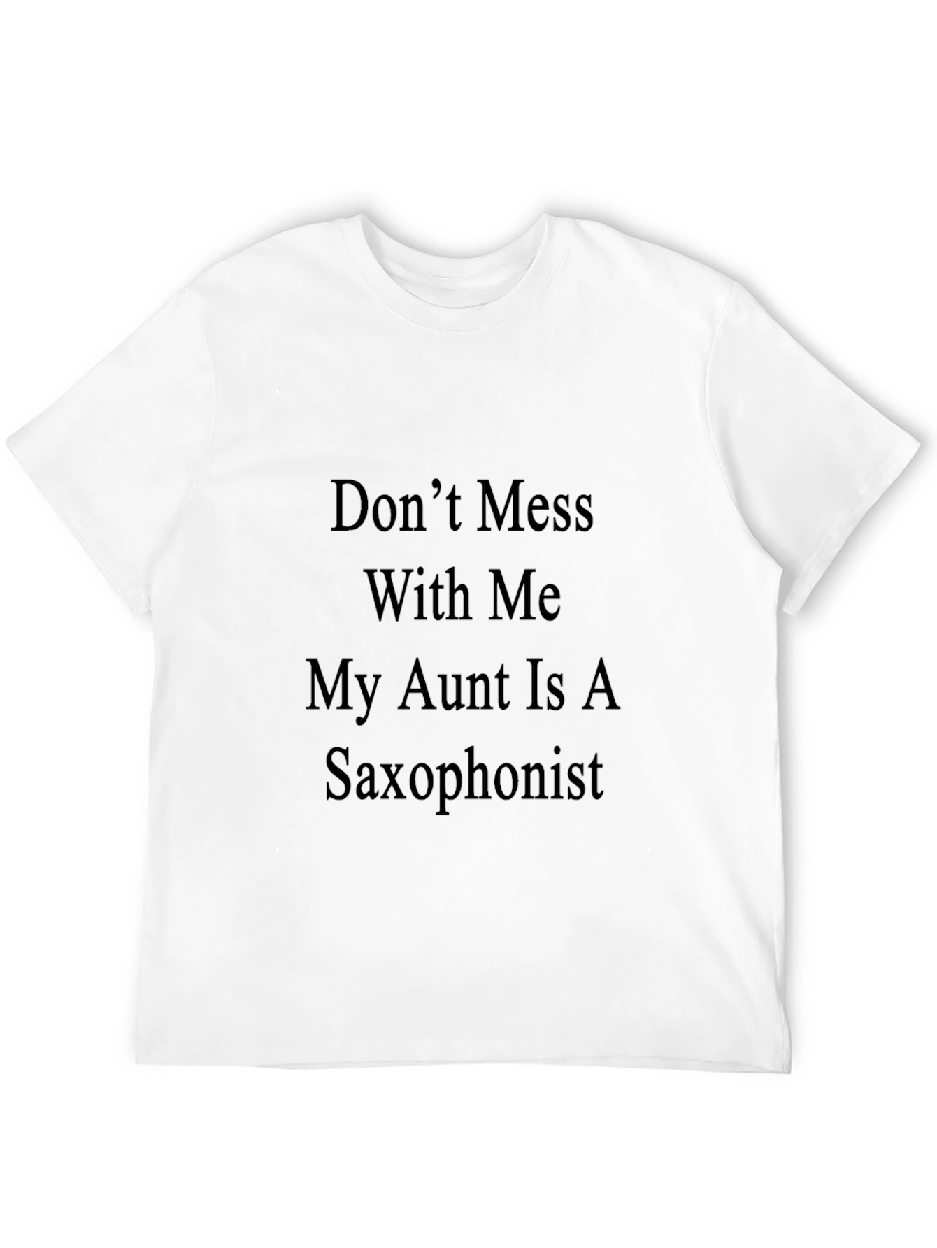 Saxophonist Aunt Funny Graphic Tee