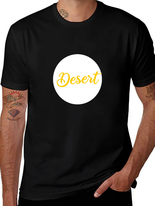 Desert Graphic Black T-Shirt