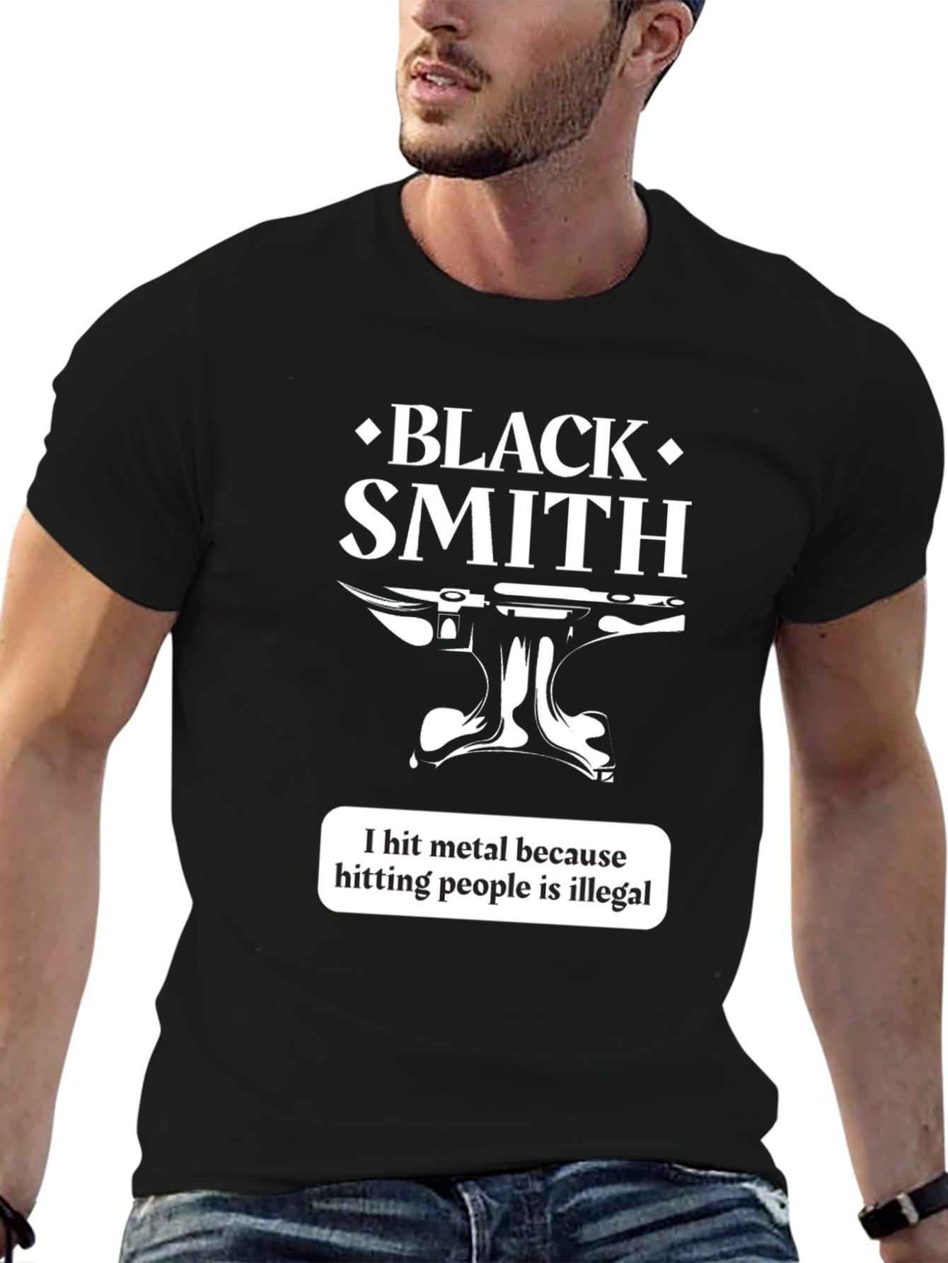 Blacksmith Humor T-Shirt - Metalworking Gift