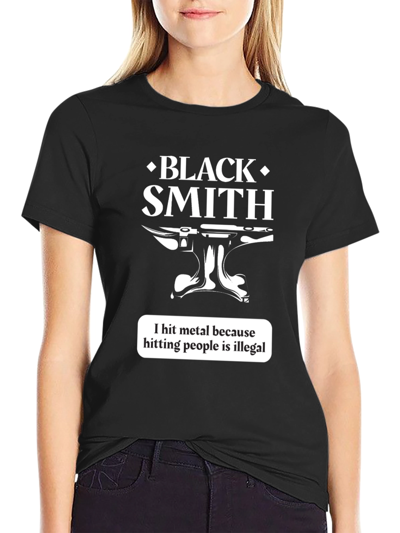 Blacksmith Humor T-Shirt - Metalworking Gift