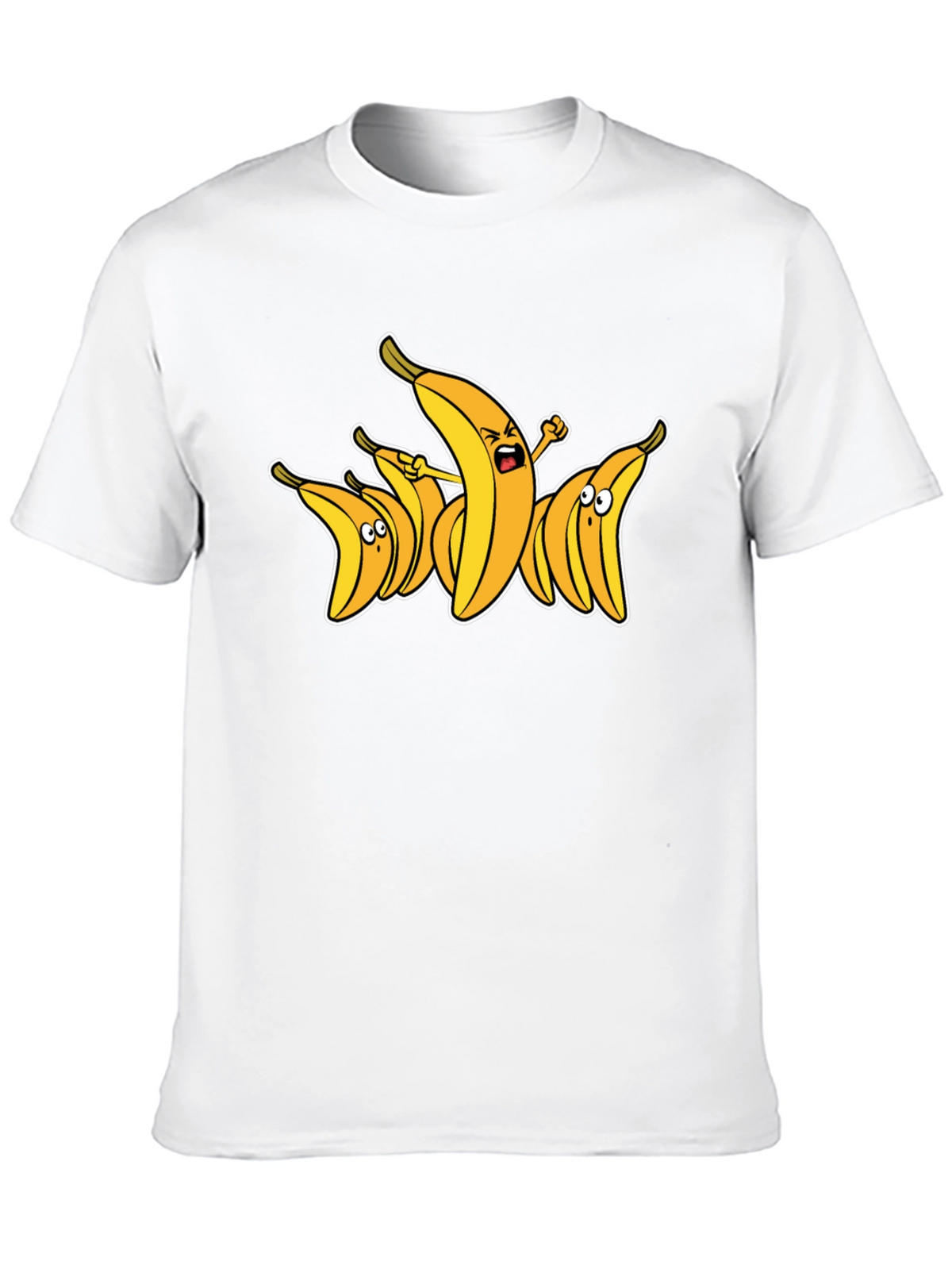 Funny Banana Cartoon Graphic T-Shirt