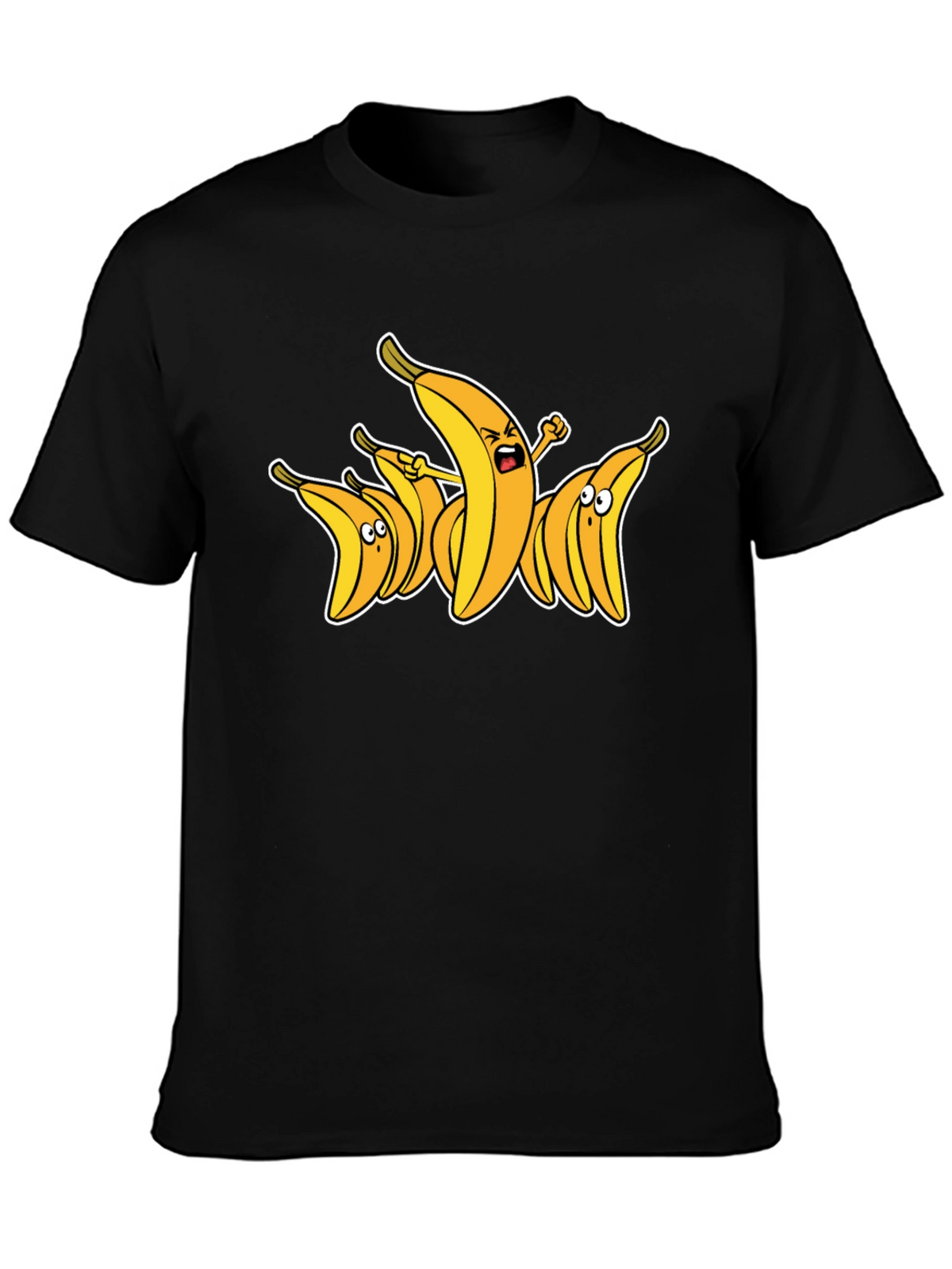 Funny Banana Cartoon Graphic T-Shirt