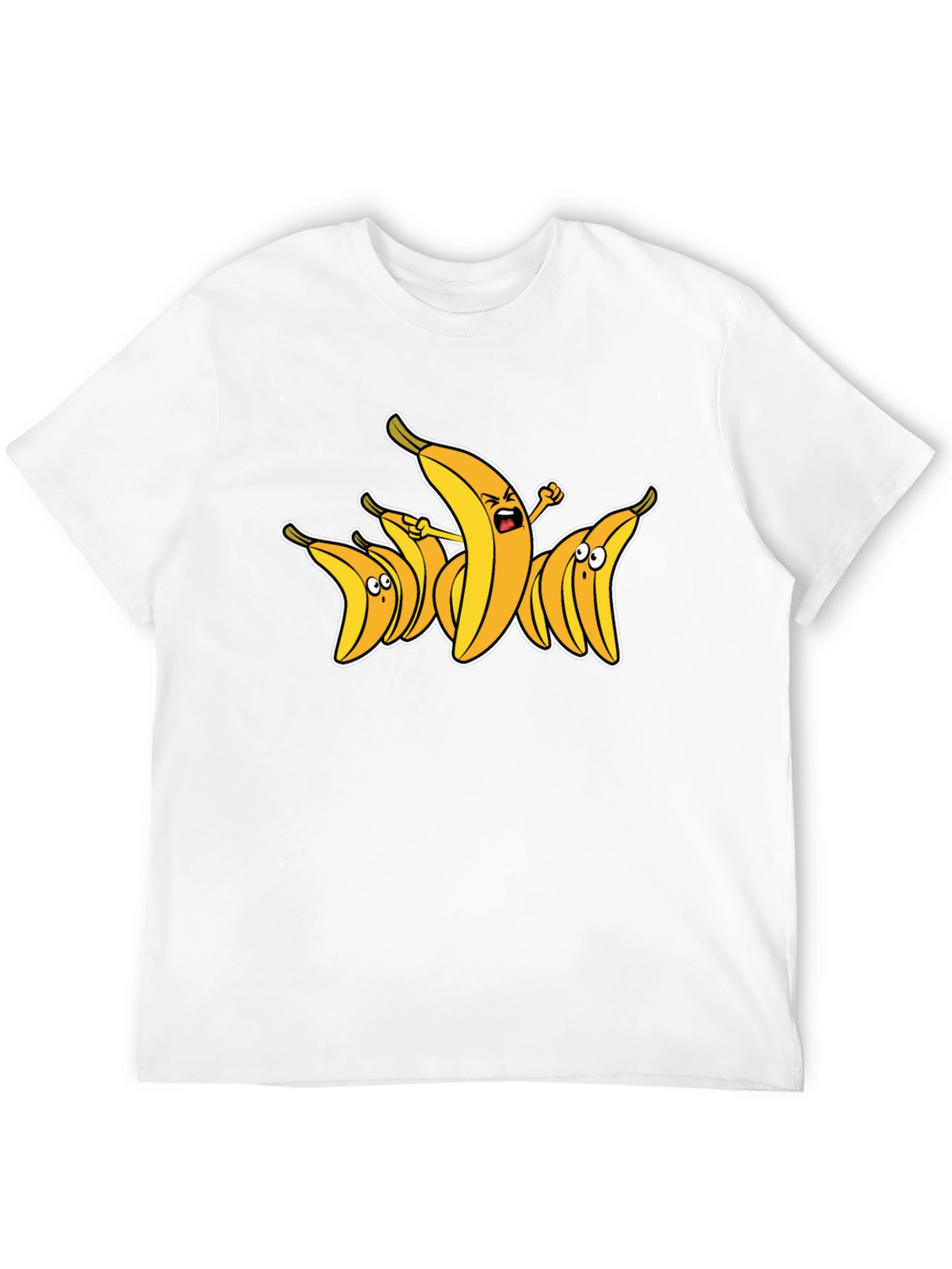 Funny Banana Cartoon Graphic T-Shirt