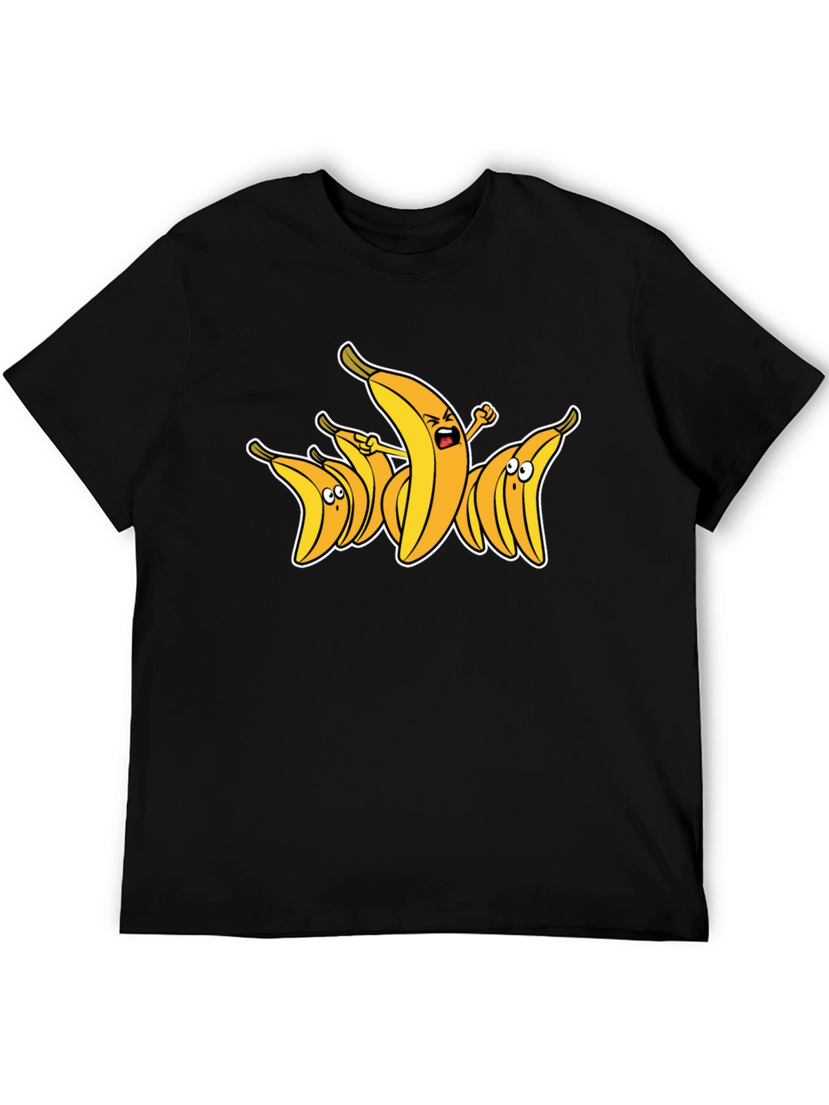 Funny Banana Cartoon Graphic T-Shirt