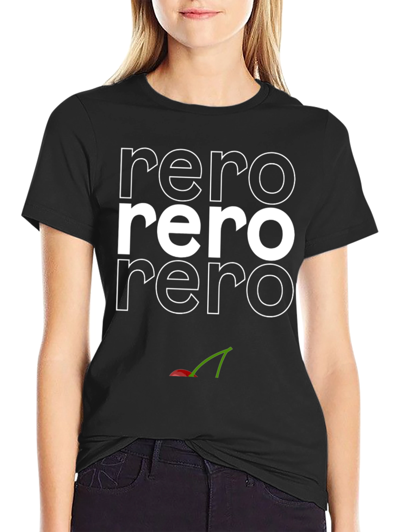 Rero Graphic Tee - Stylish Black Cotton Shirt