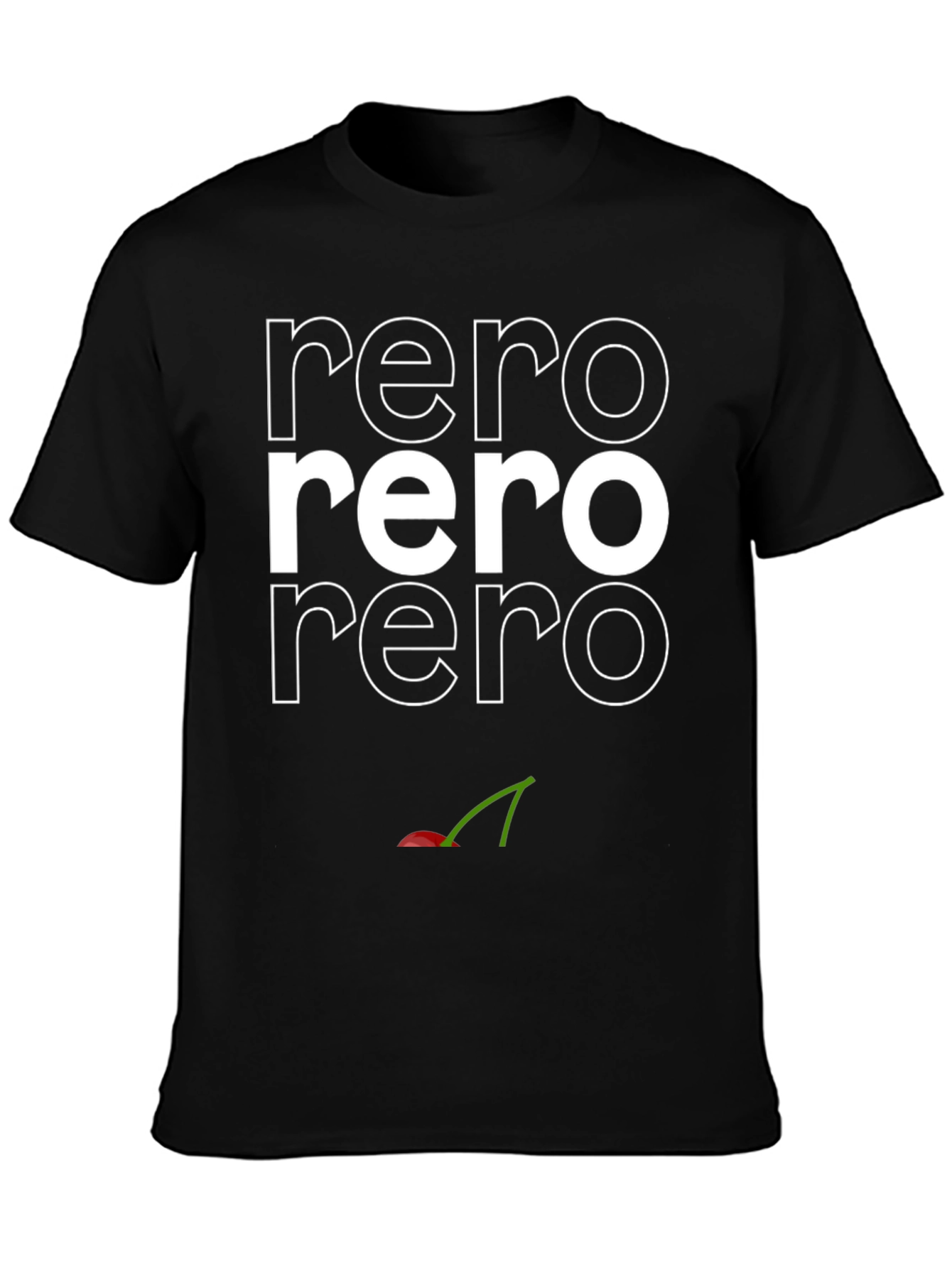 Rero Graphic Tee - Stylish Black Cotton Shirt