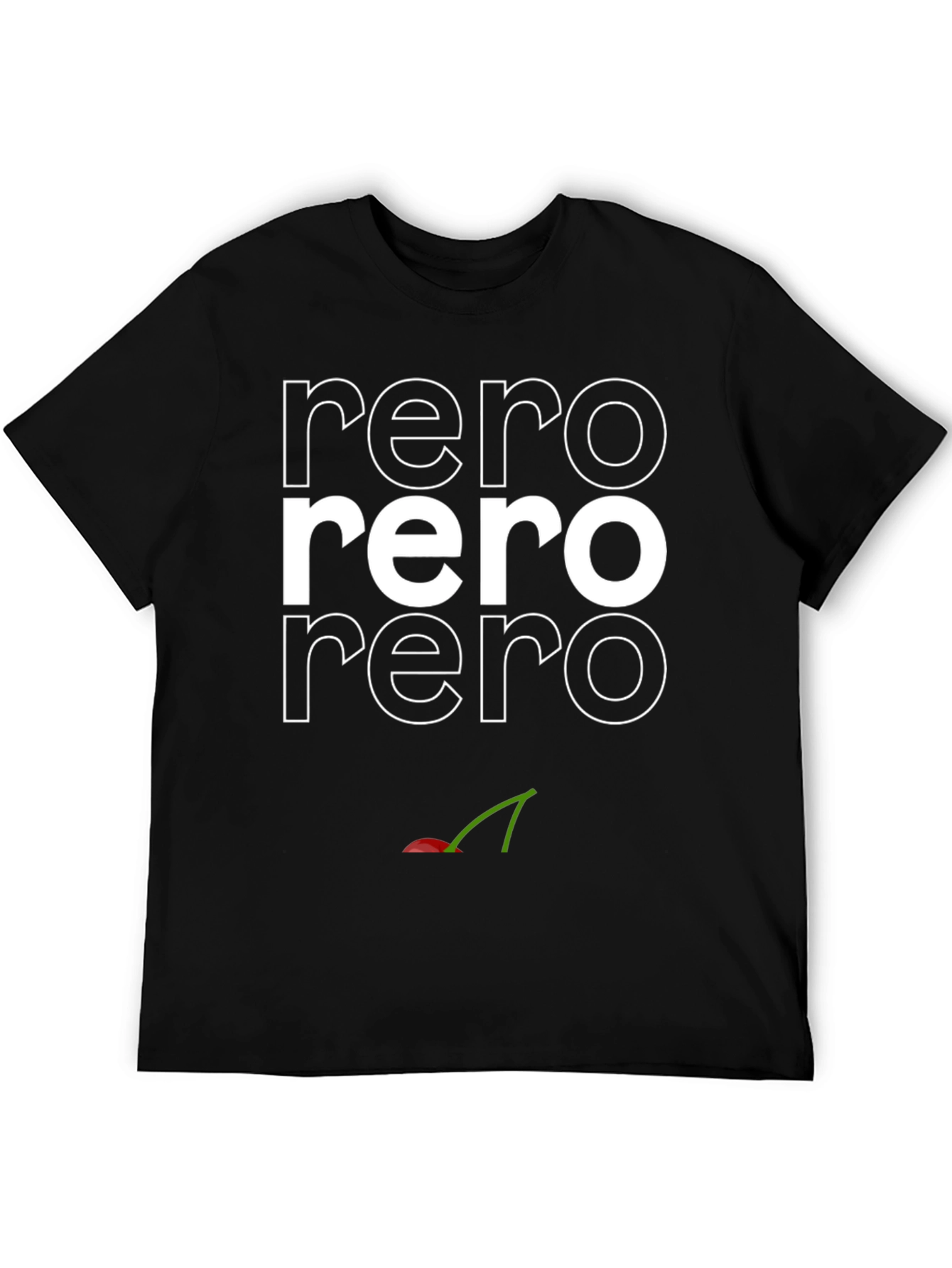 Rero Graphic Tee - Stylish Black Cotton Shirt
