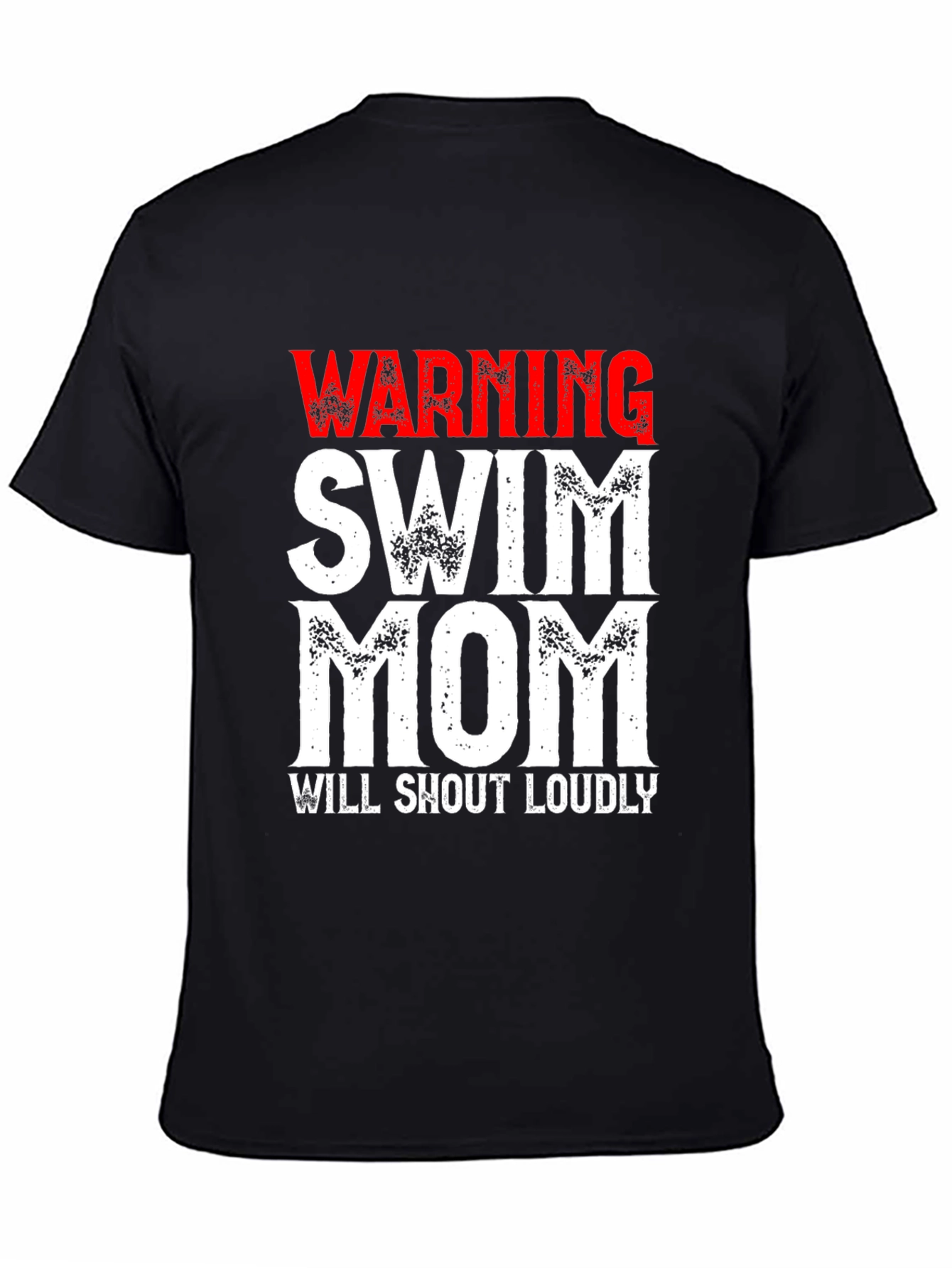 Warning Swim Mom T-Shirt