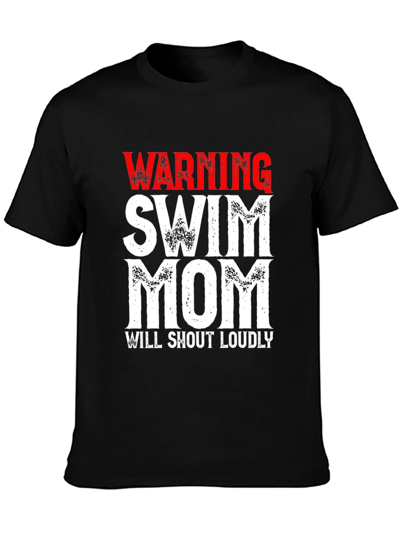 Warning Swim Mom T-Shirt