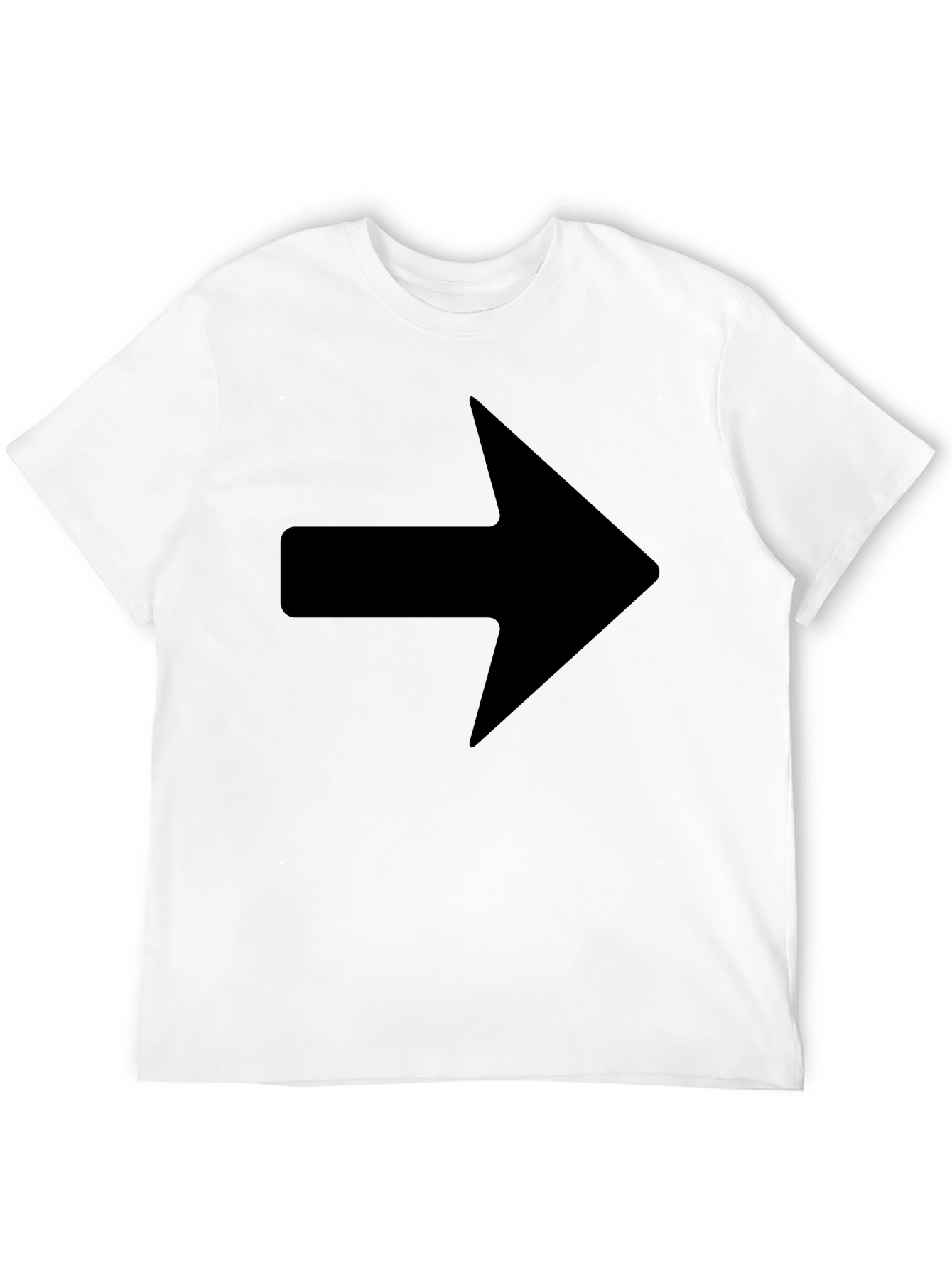 Right Arrow Graphic T-Shirt - Classic Design