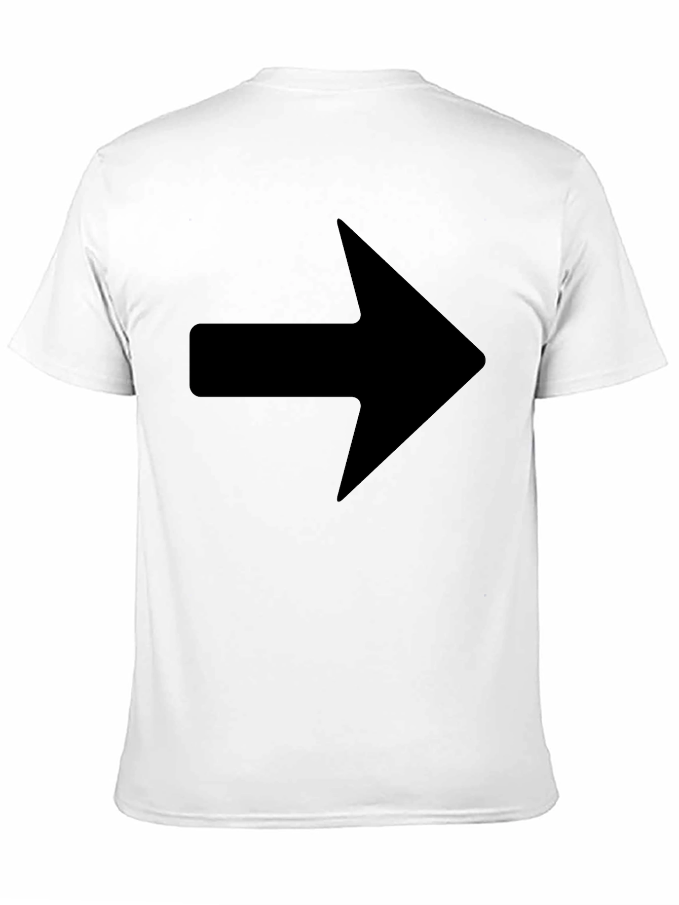 Right Arrow Graphic T-Shirt - Classic Design