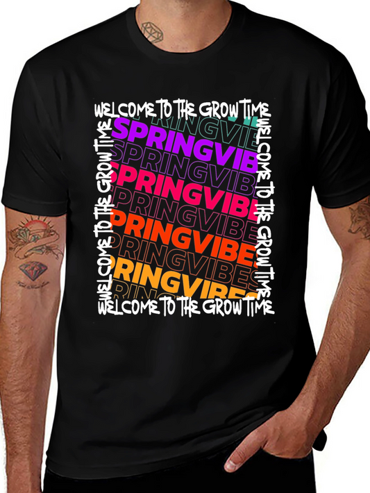 Spring Vibes Graphic Tee - Welcome to the Grow Time