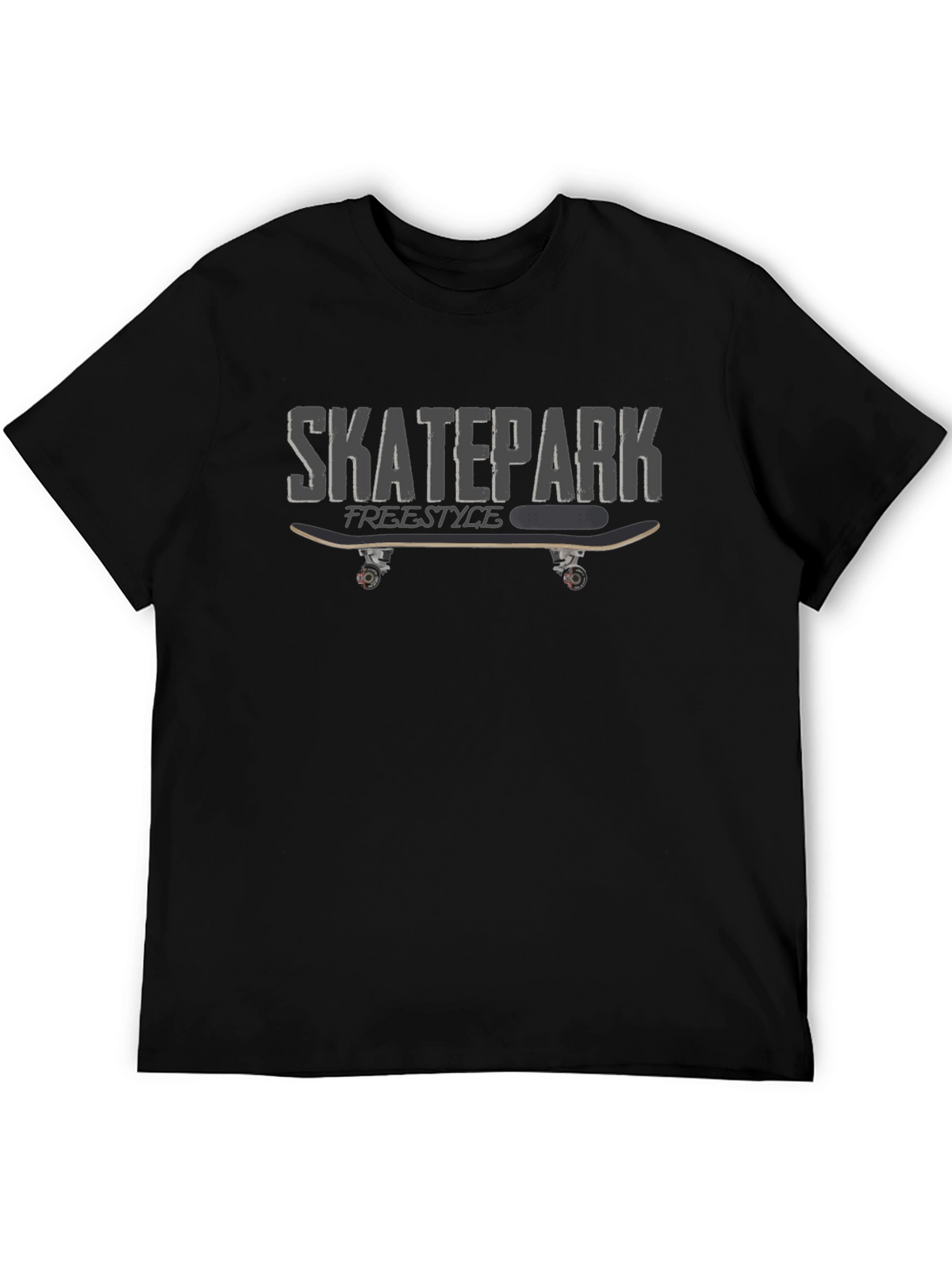Skatepark Freestyle Graphic Tee - Black