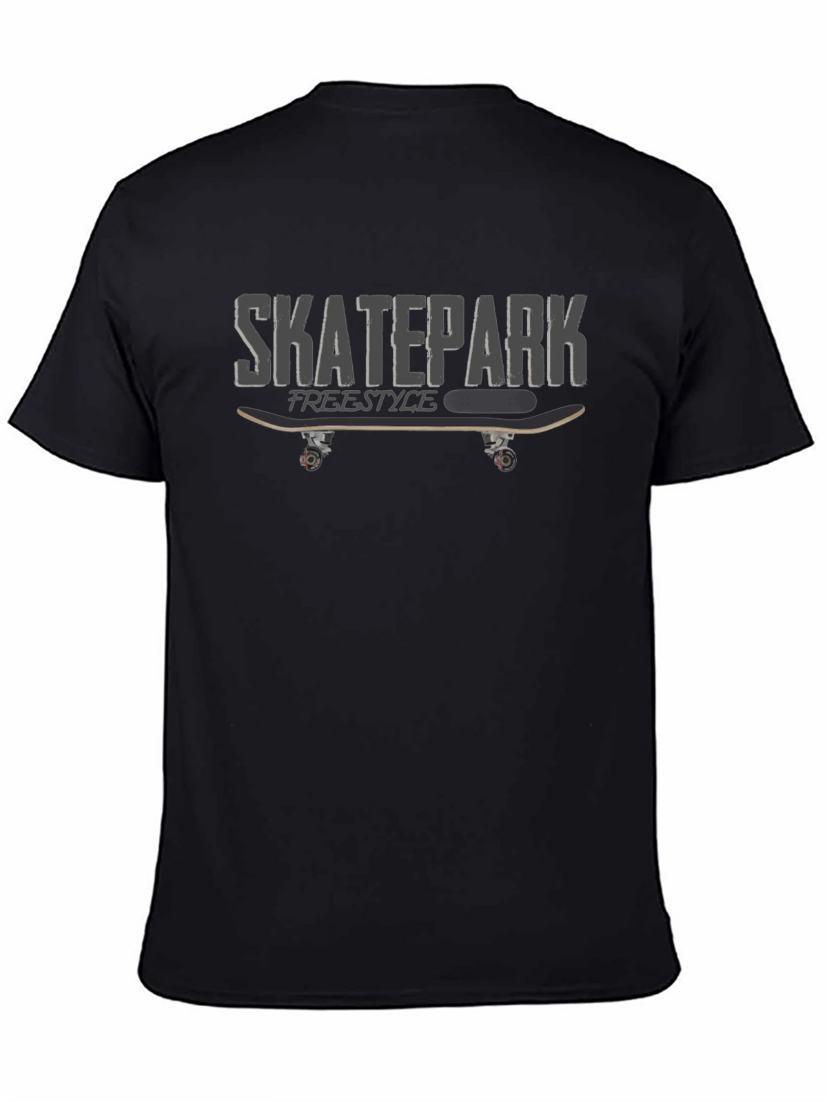 Skatepark Freestyle Graphic Tee - Black