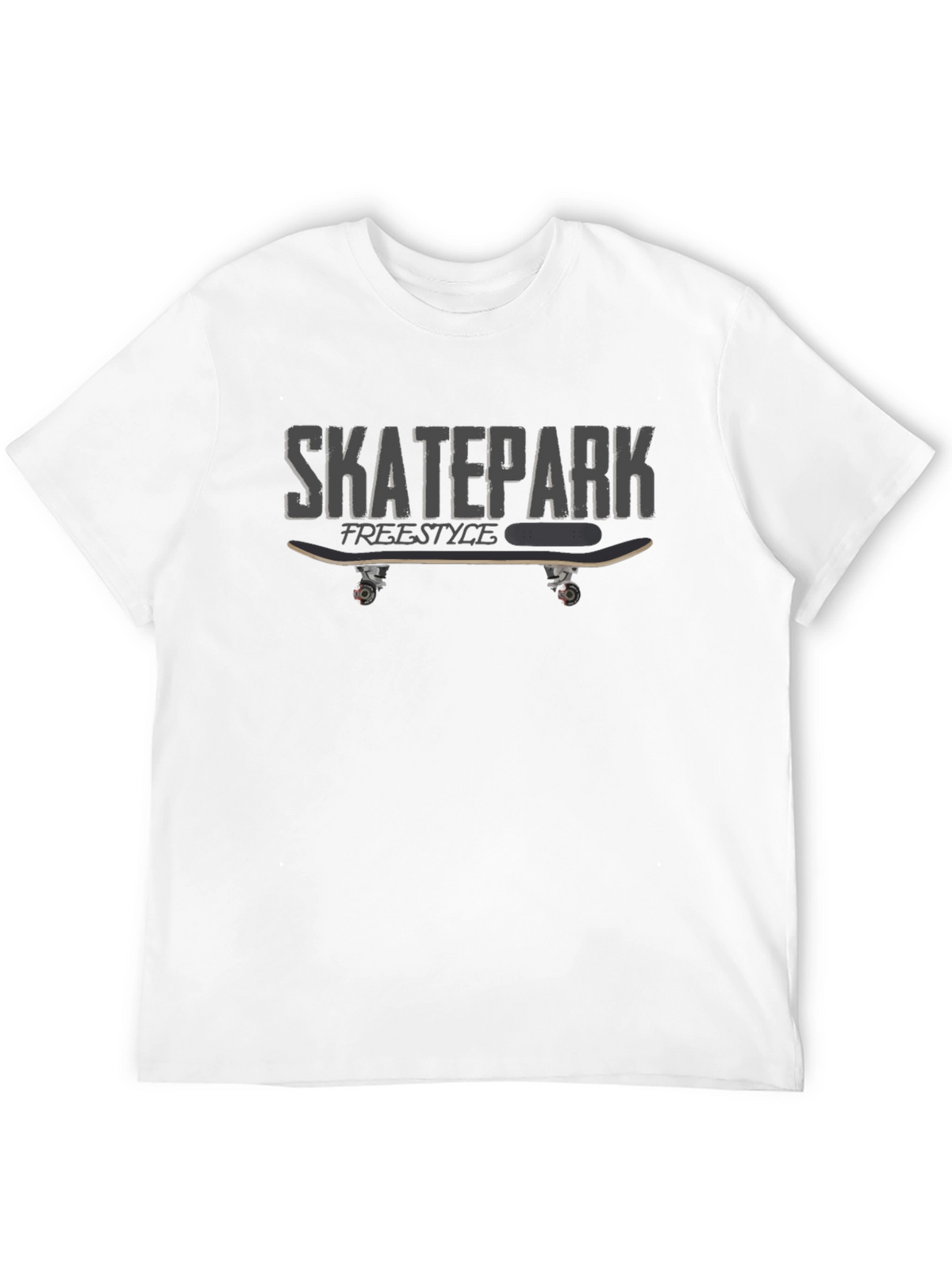 Skatepark Freestyle Graphic Tee - Black