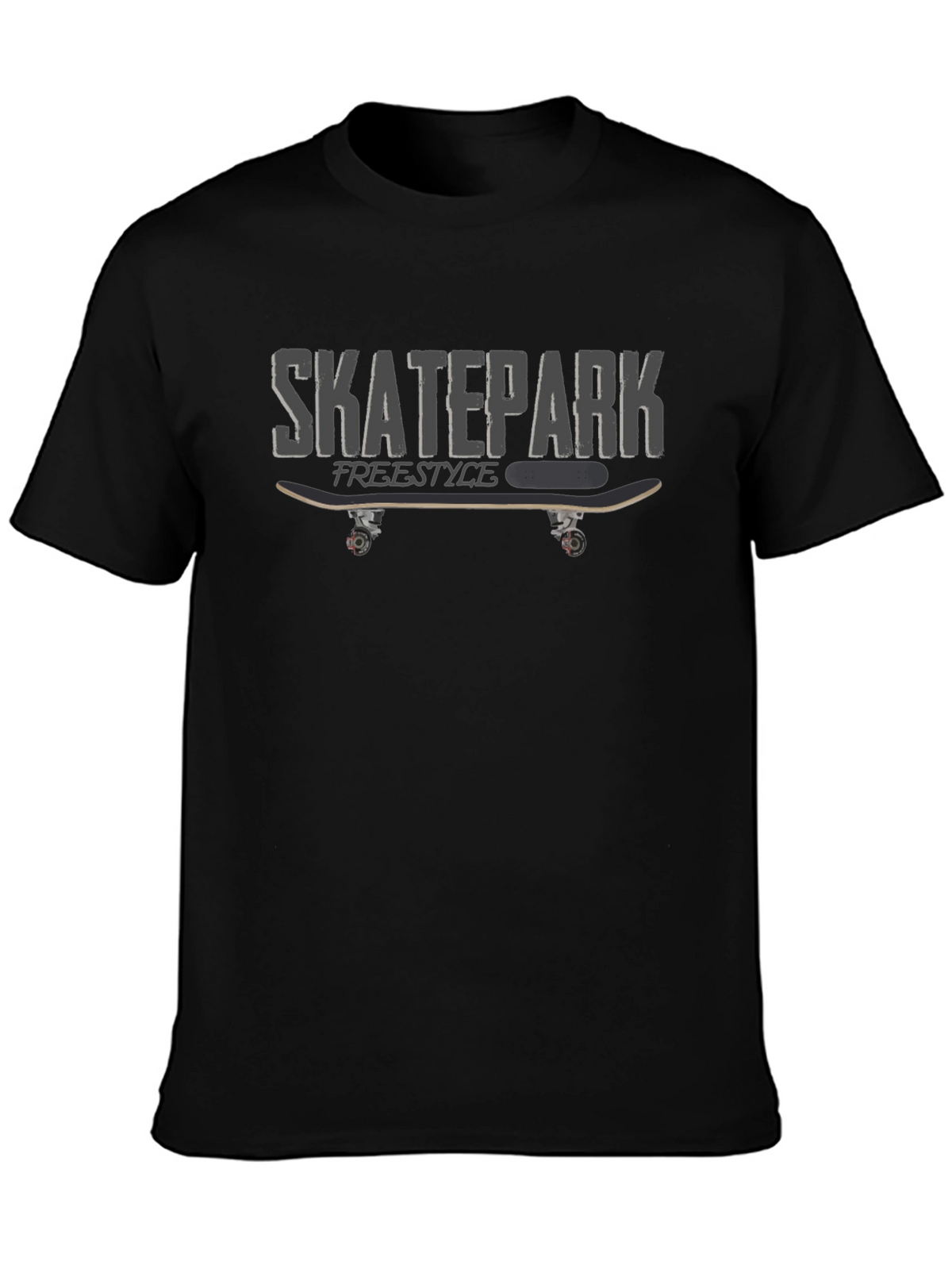 Skatepark Freestyle Graphic Tee - Black