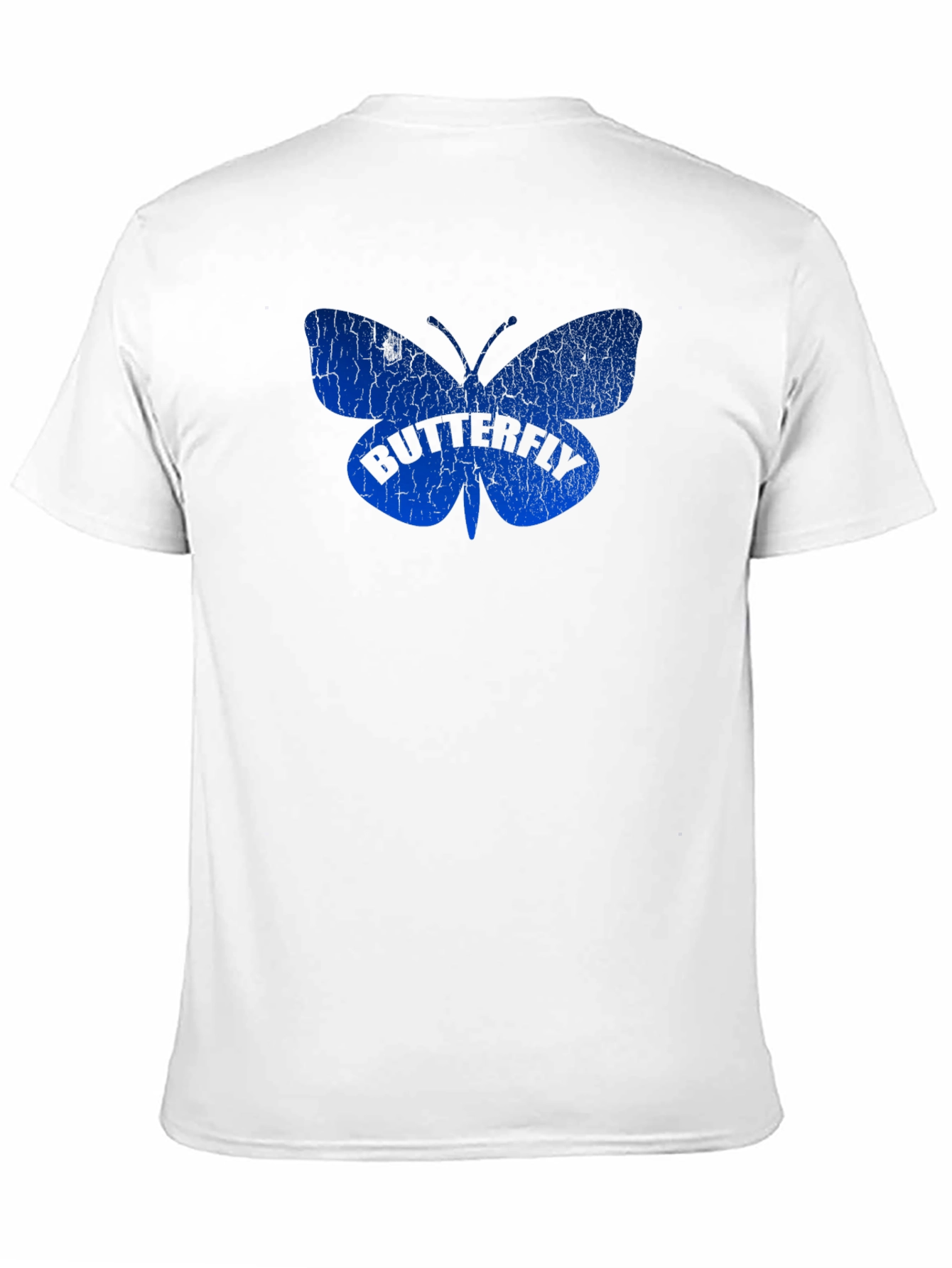 Butterfly Graphic T-Shirt - Mens Black Tee