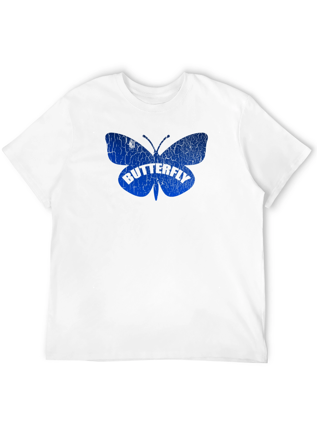 Butterfly Graphic T-Shirt - Mens Black Tee
