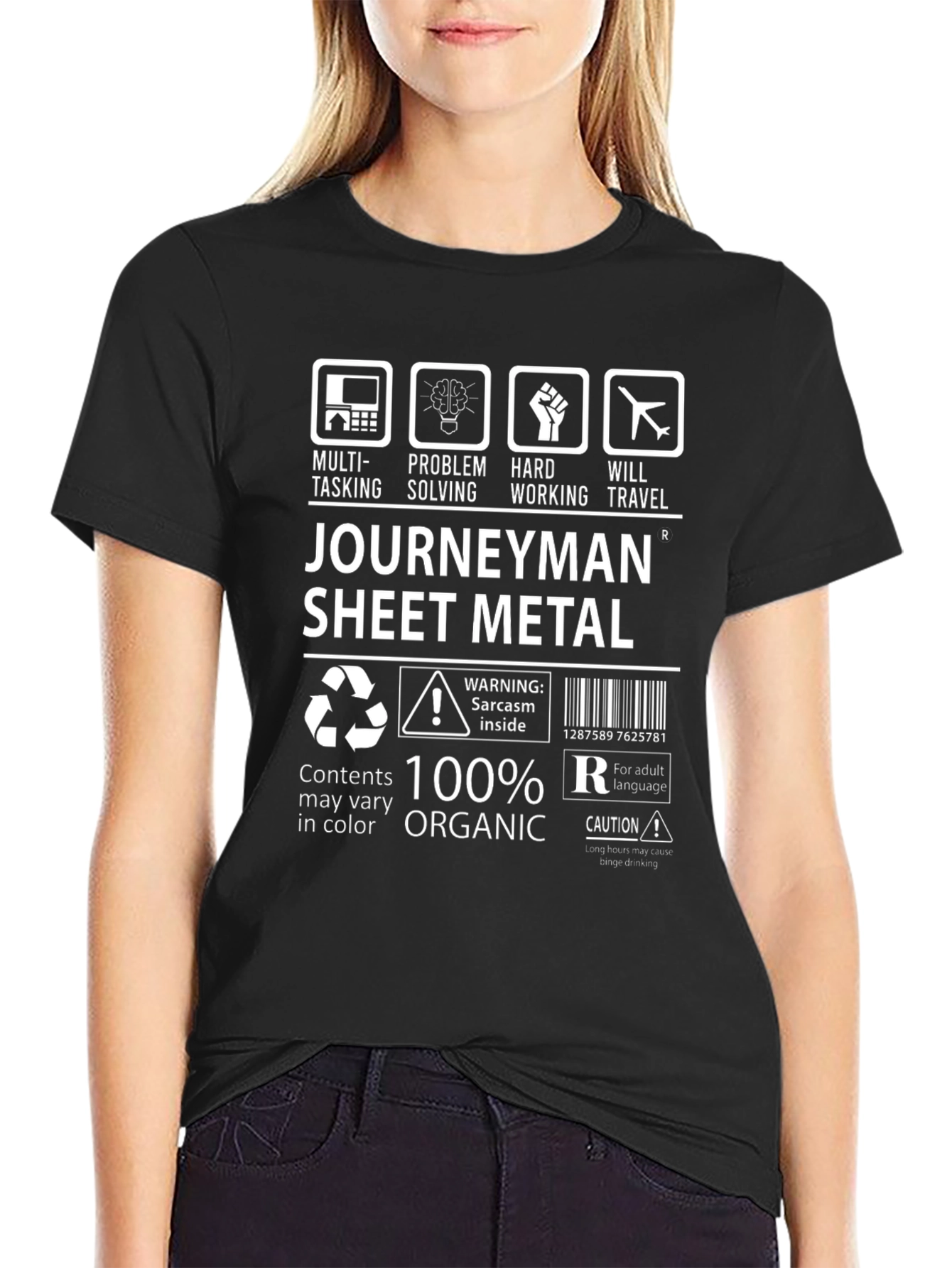 Journeyman Sheet Metal T-Shirt: Multi-Tasking Organic
