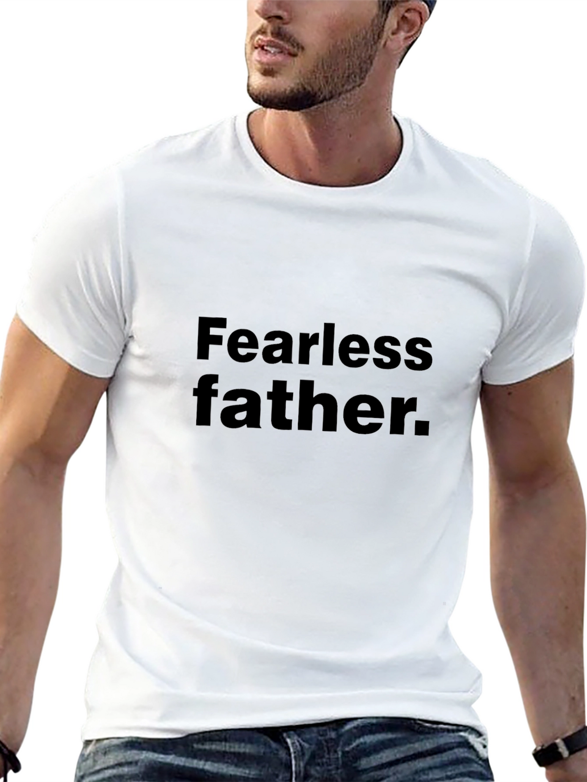 Fearless Father Black T-Shirt