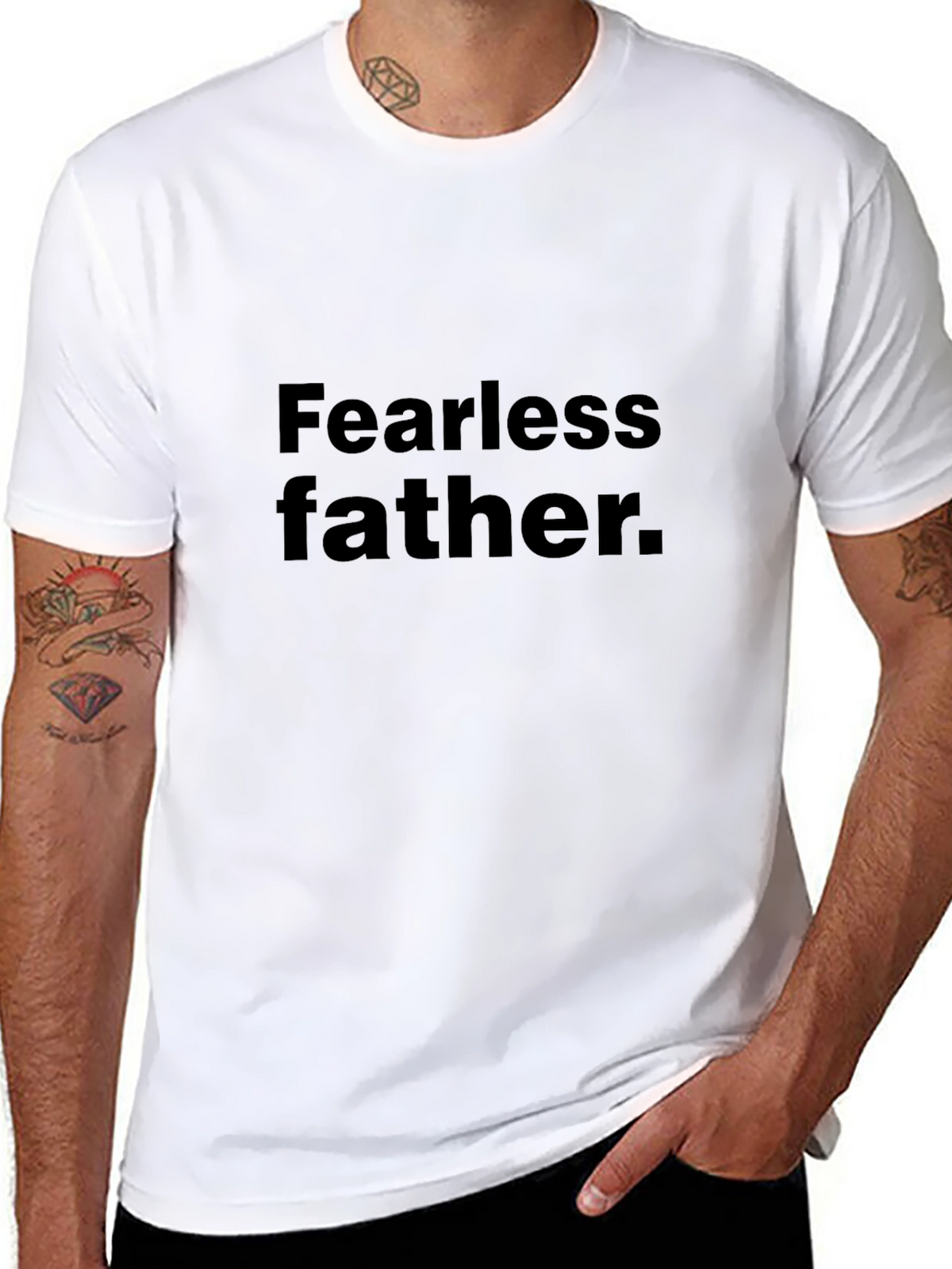 Fearless Father Black T-Shirt