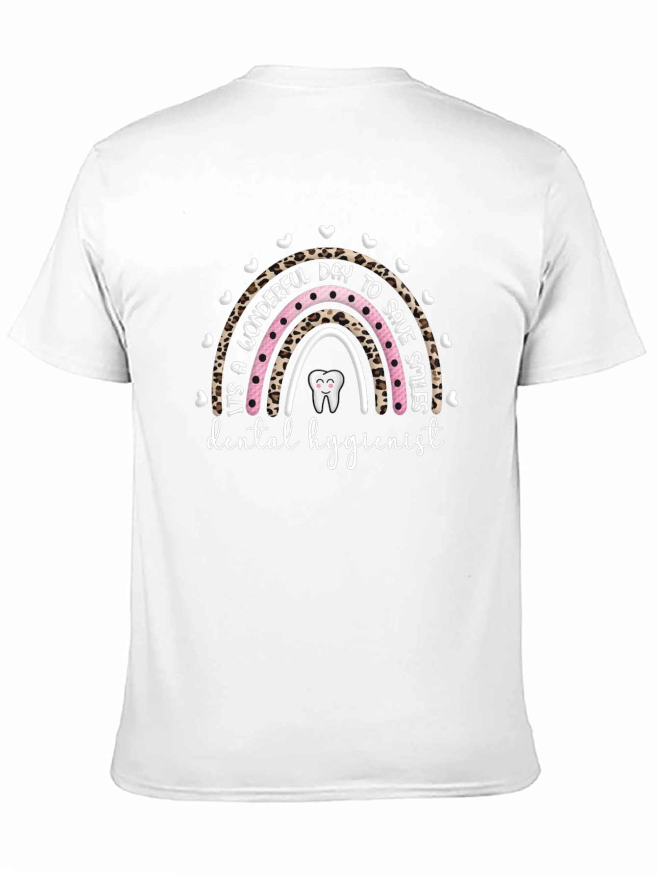 Dental Hygienist T-Shirt Wonderful Day Save Smiles