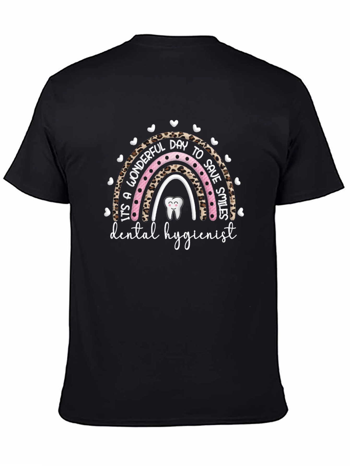 Dental Hygienist T-Shirt Wonderful Day Save Smiles