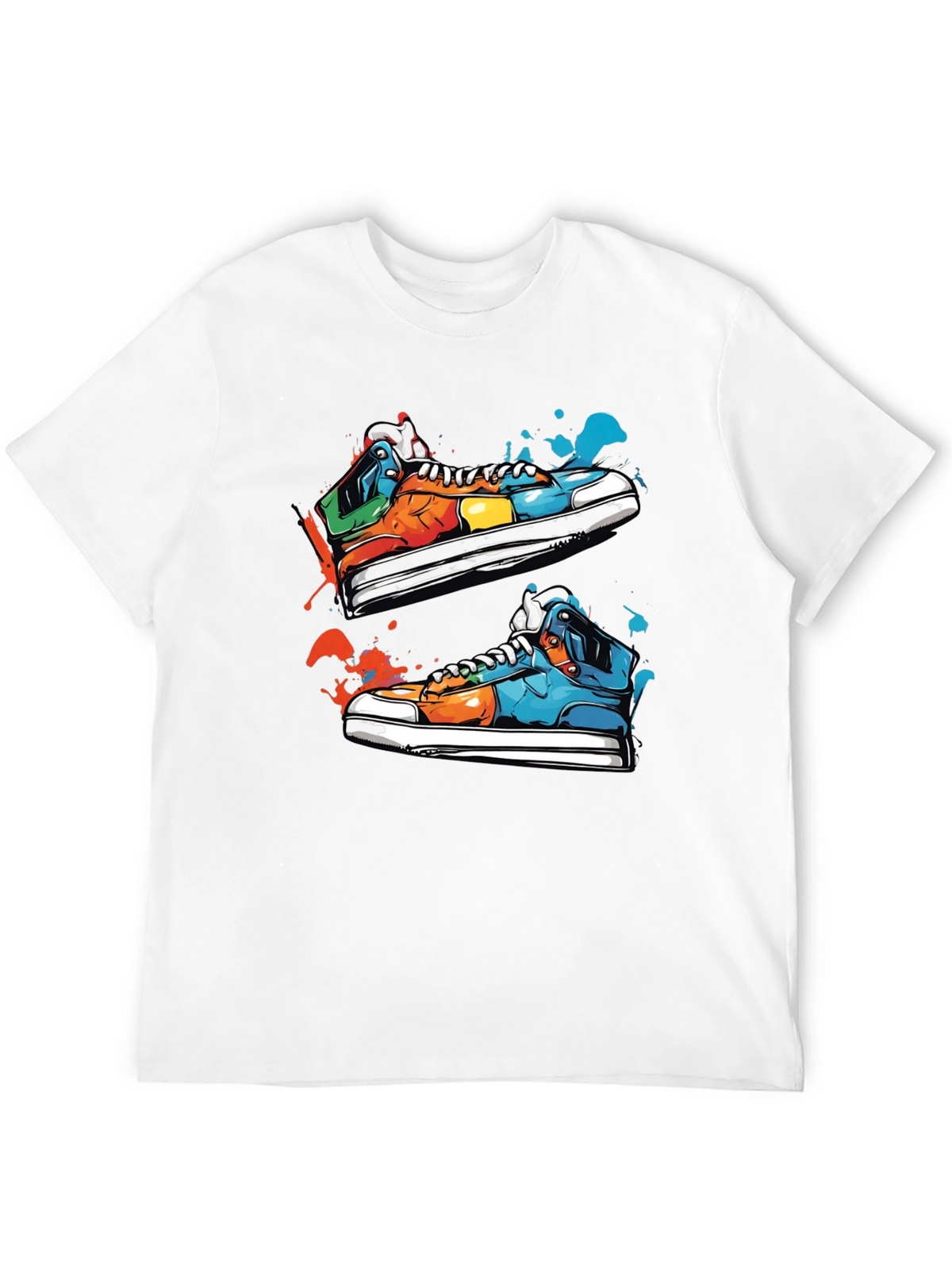 Sneaker Graphic T-Shirt: Stylish Streetwear Tee