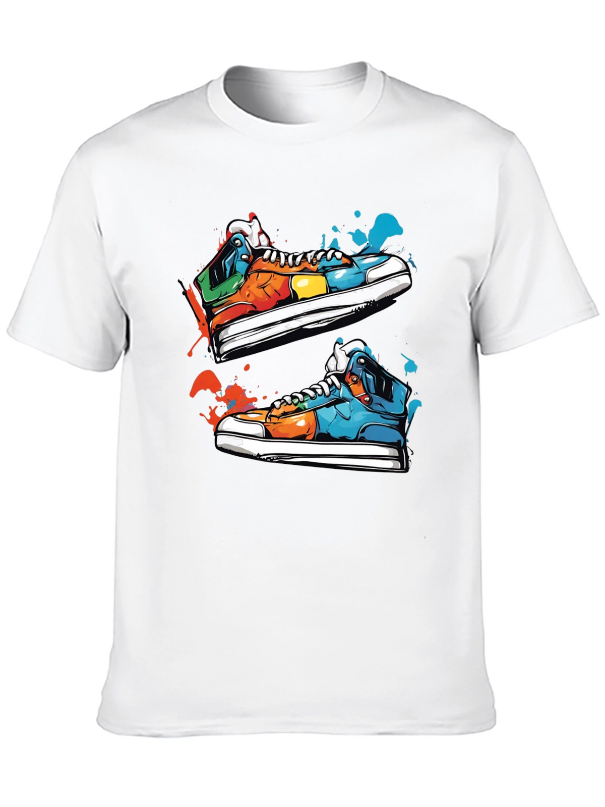 Sneaker Graphic T-Shirt: Stylish Streetwear Tee