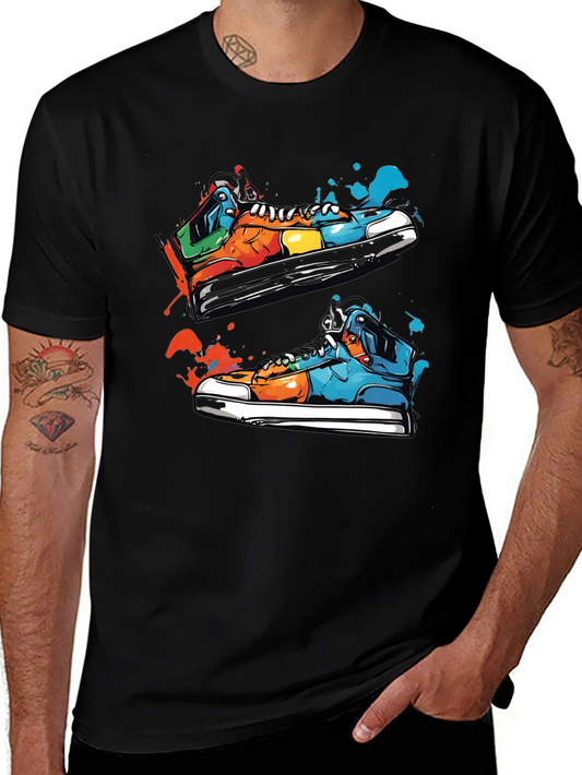 Sneaker Graphic T-Shirt: Stylish Streetwear Tee