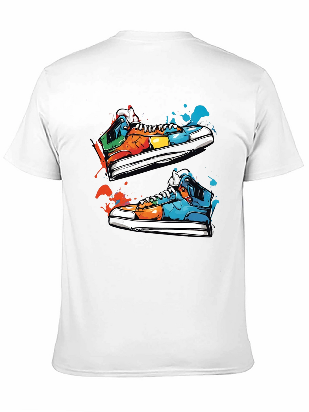 Sneaker Graphic T-Shirt: Stylish Streetwear Tee