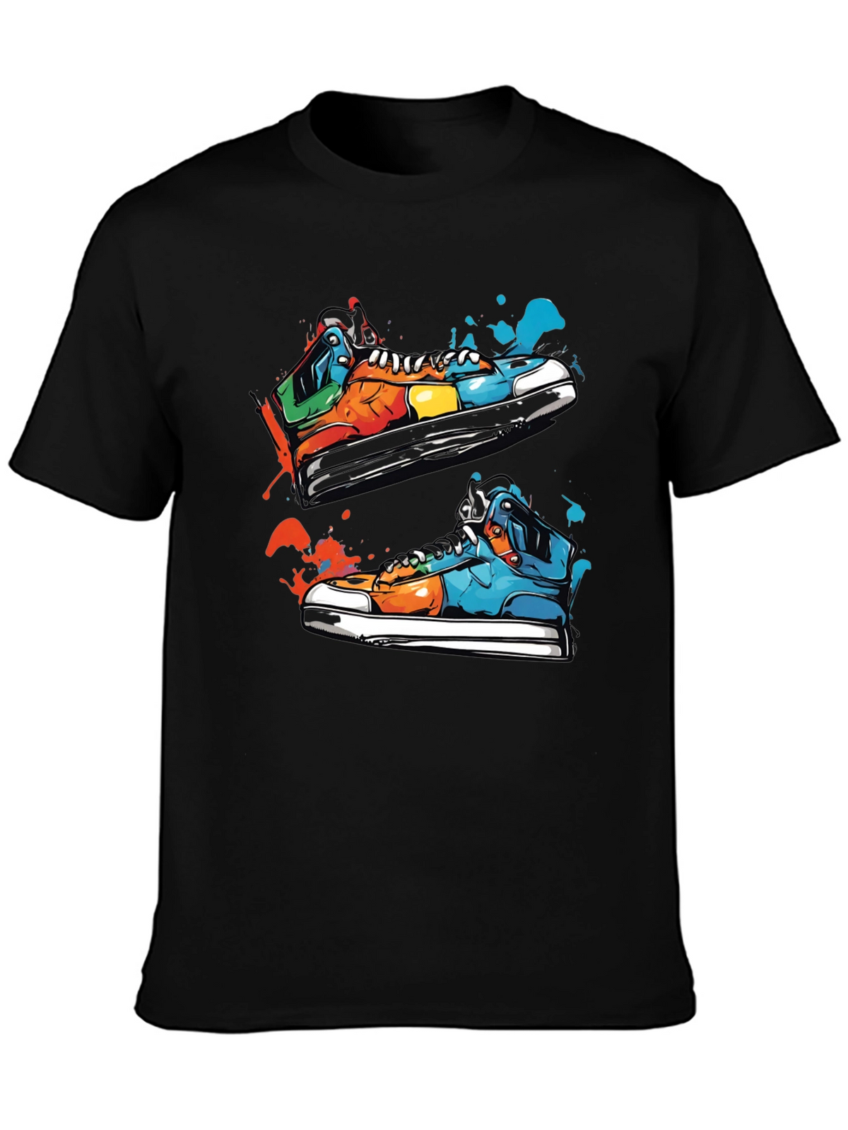 Sneaker Graphic T-Shirt: Stylish Streetwear Tee