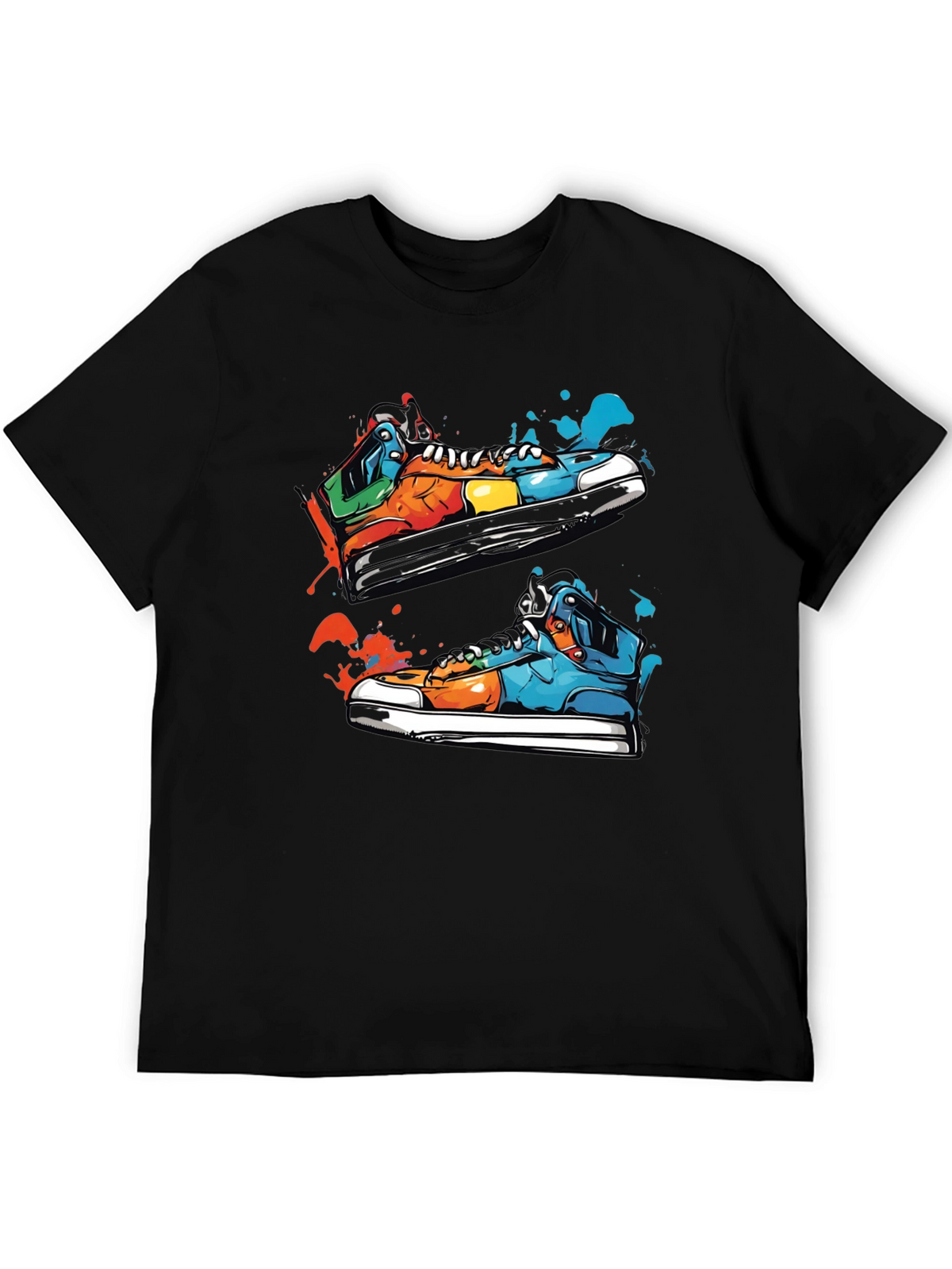 Sneaker Graphic T-Shirt: Stylish Streetwear Tee
