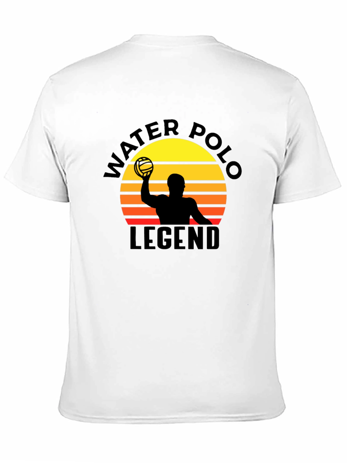 Water Polo Legend Graphic Tee - Sunset Design