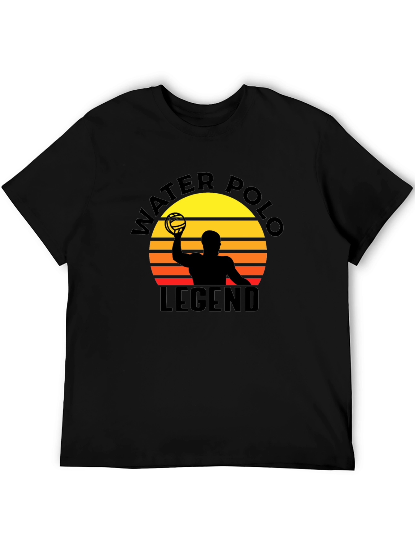 Water Polo Legend Graphic Tee - Sunset Design