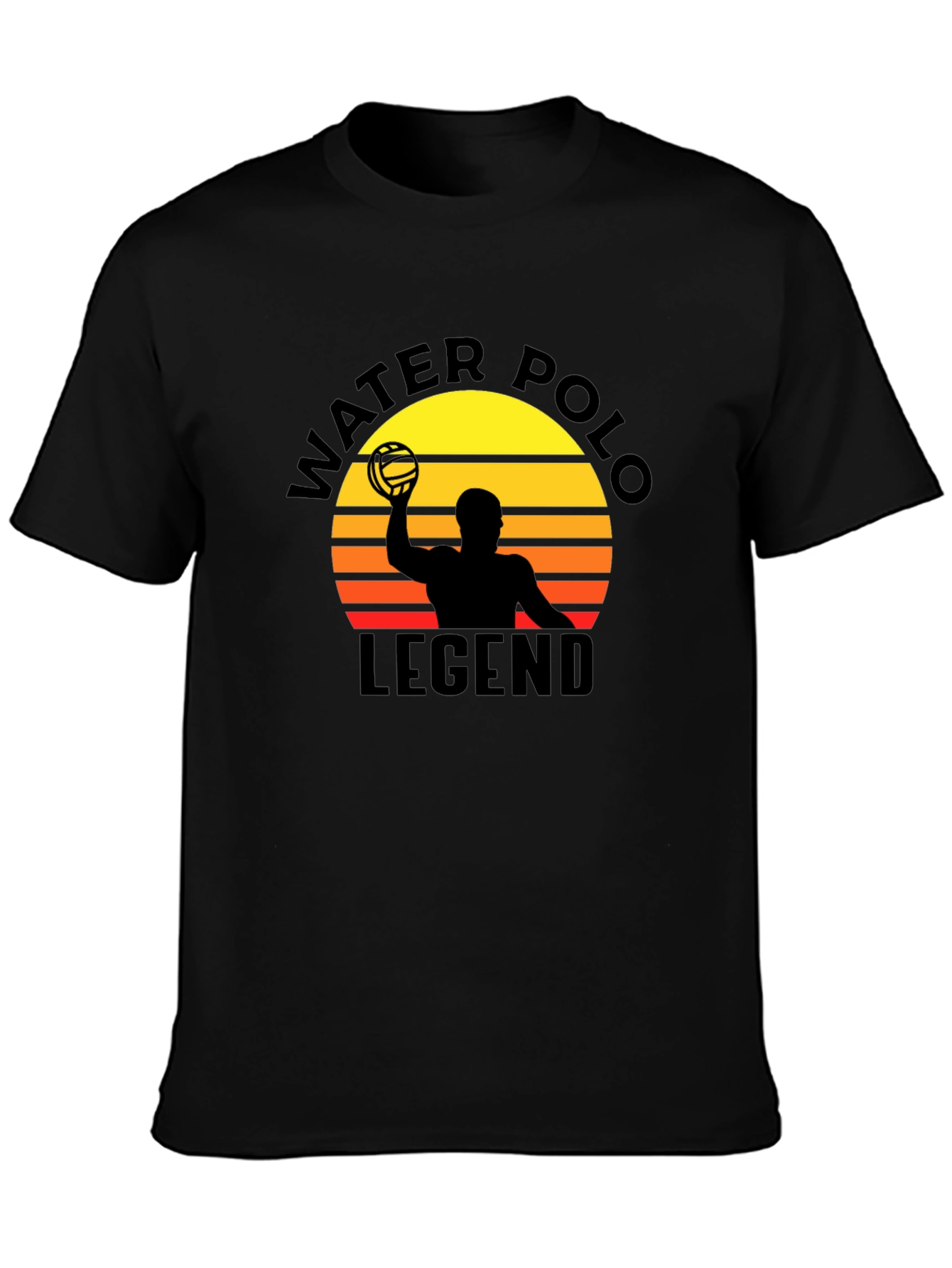 Water Polo Legend Graphic Tee - Sunset Design