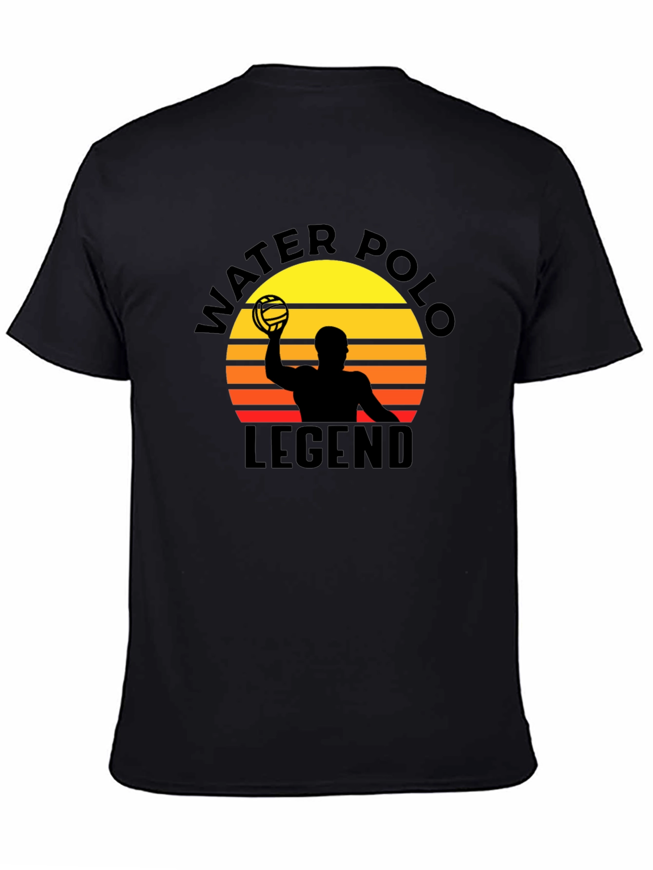Water Polo Legend Graphic Tee - Sunset Design