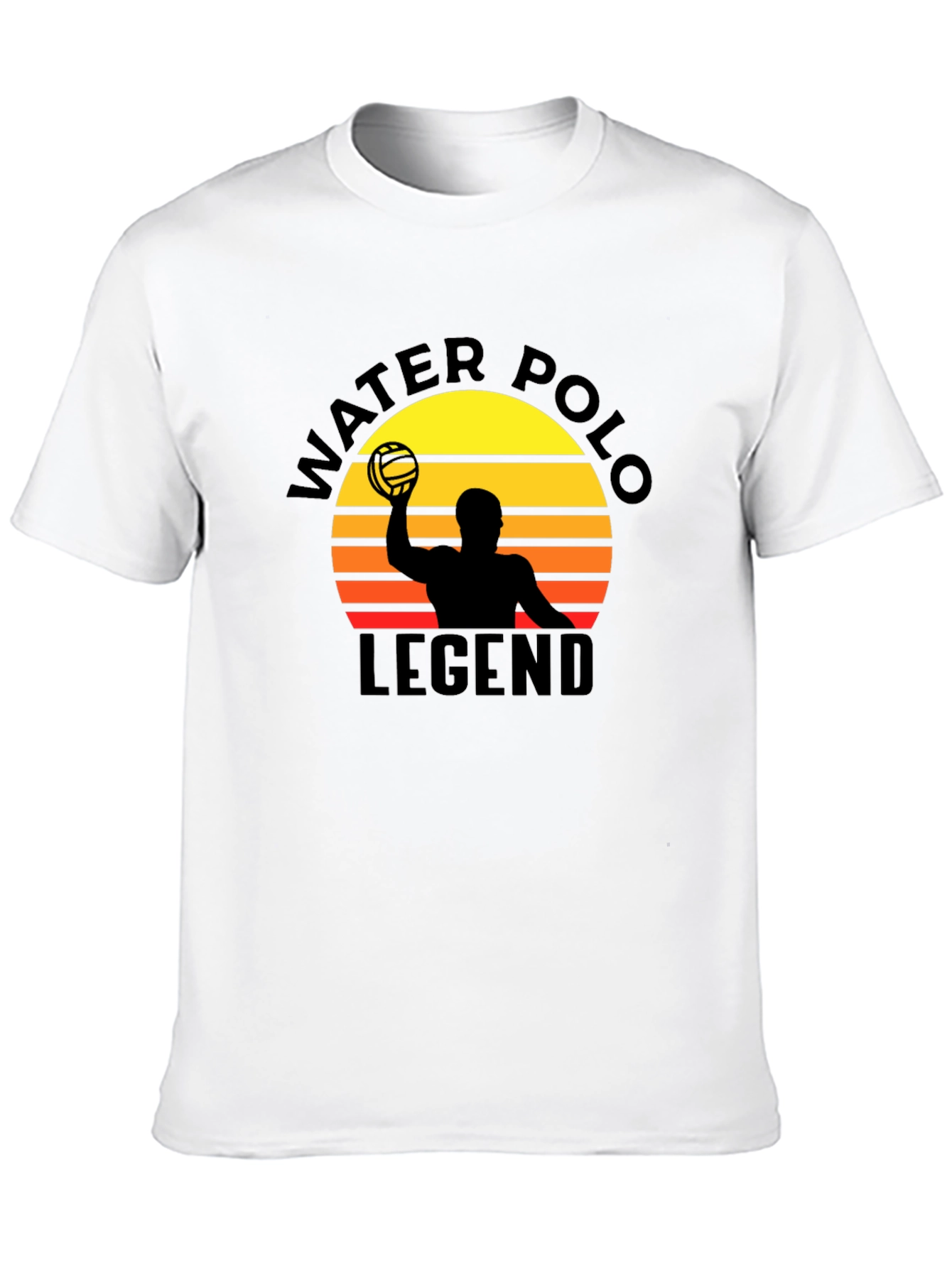 Water Polo Legend Graphic Tee - Sunset Design