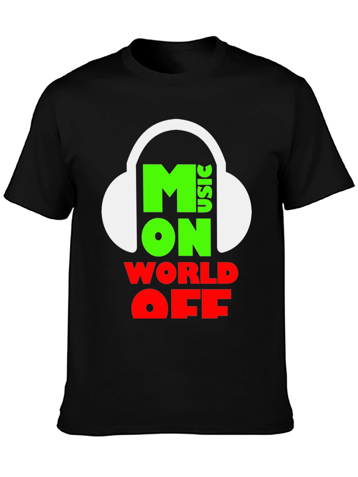 Moon Music World Off T-Shirt