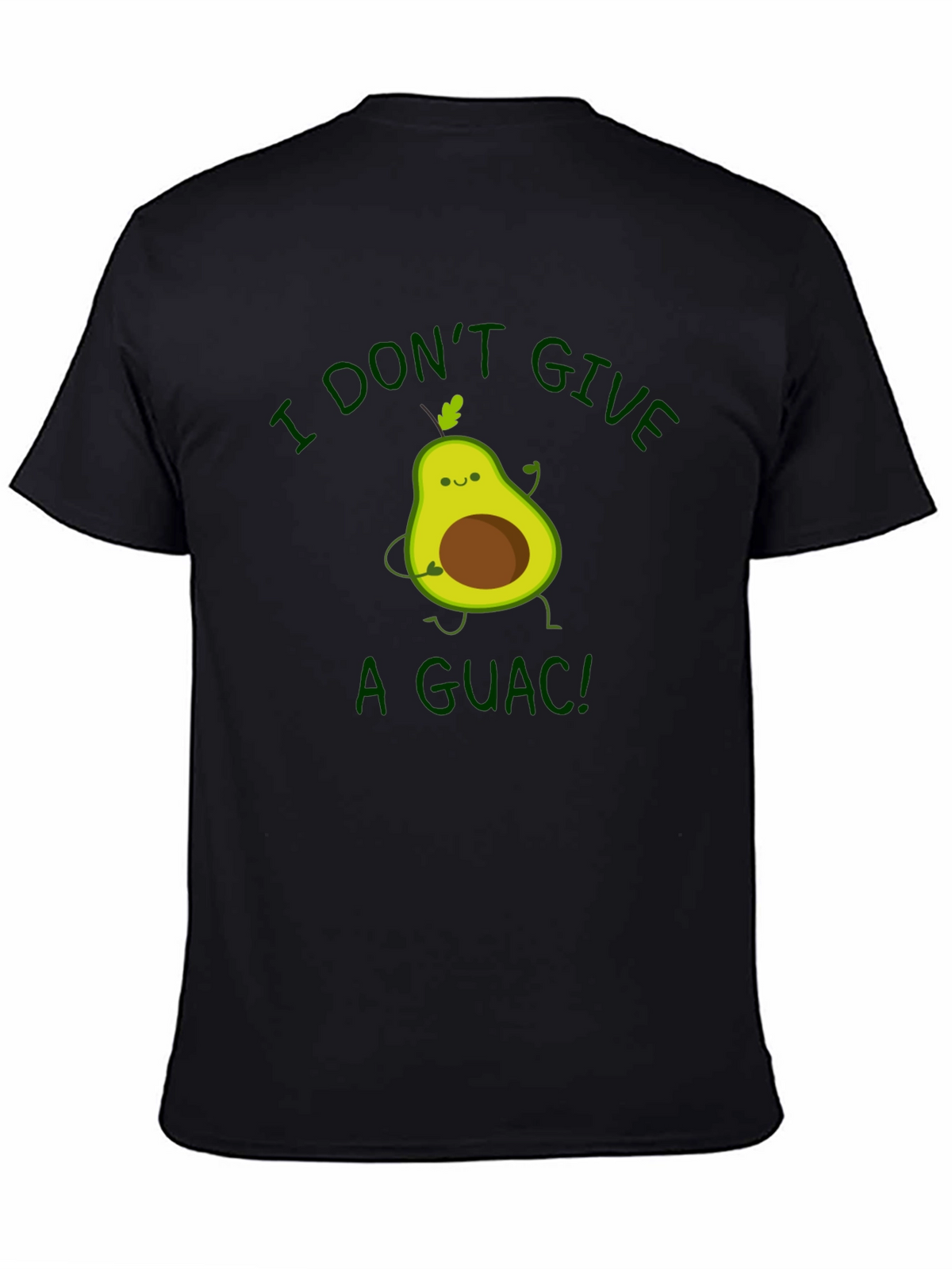 I Dont Give a Guac! Avocado Graphic T-Shirt