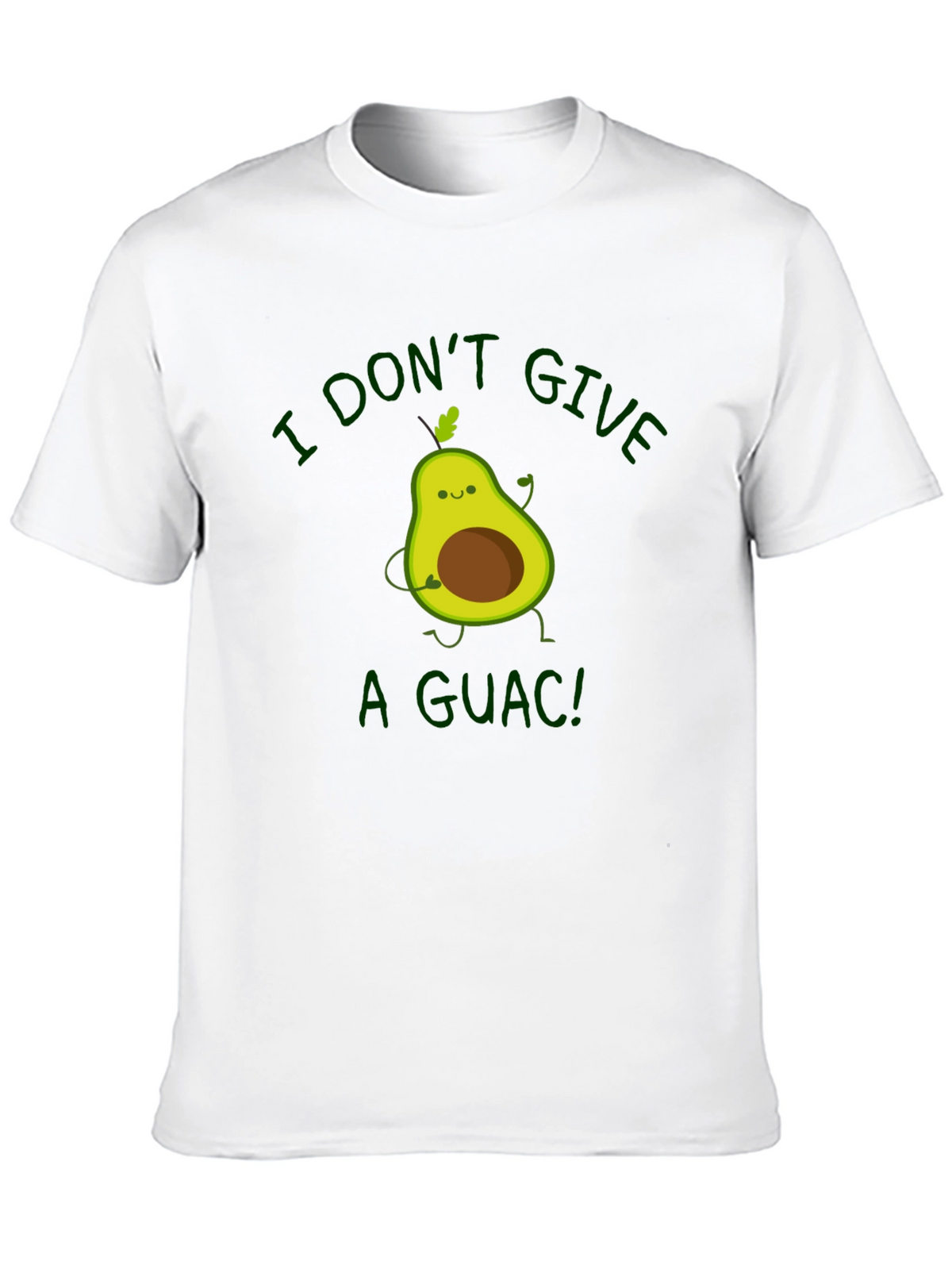 I Dont Give a Guac! Avocado Graphic T-Shirt
