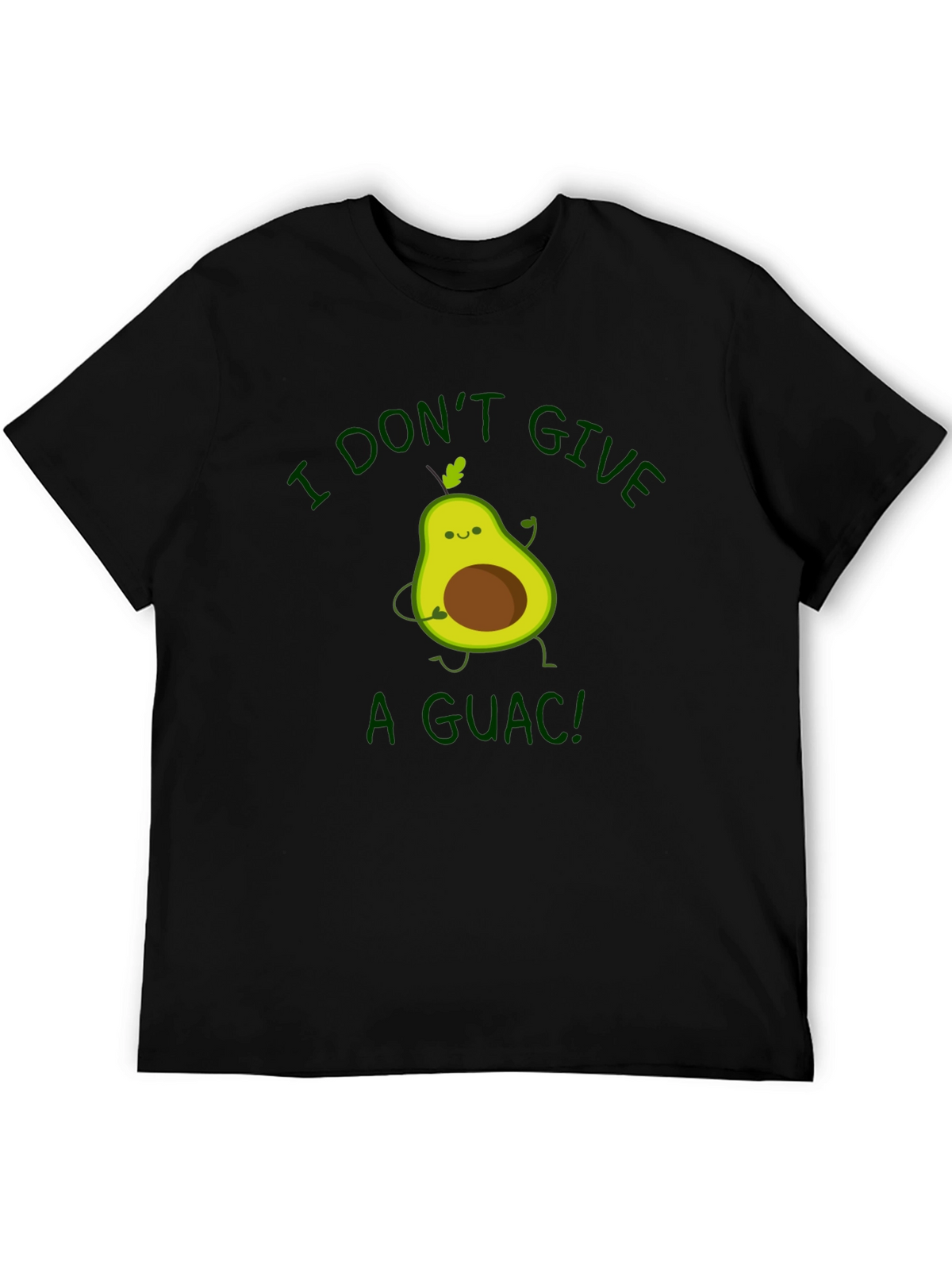 I Dont Give a Guac! Avocado Graphic T-Shirt